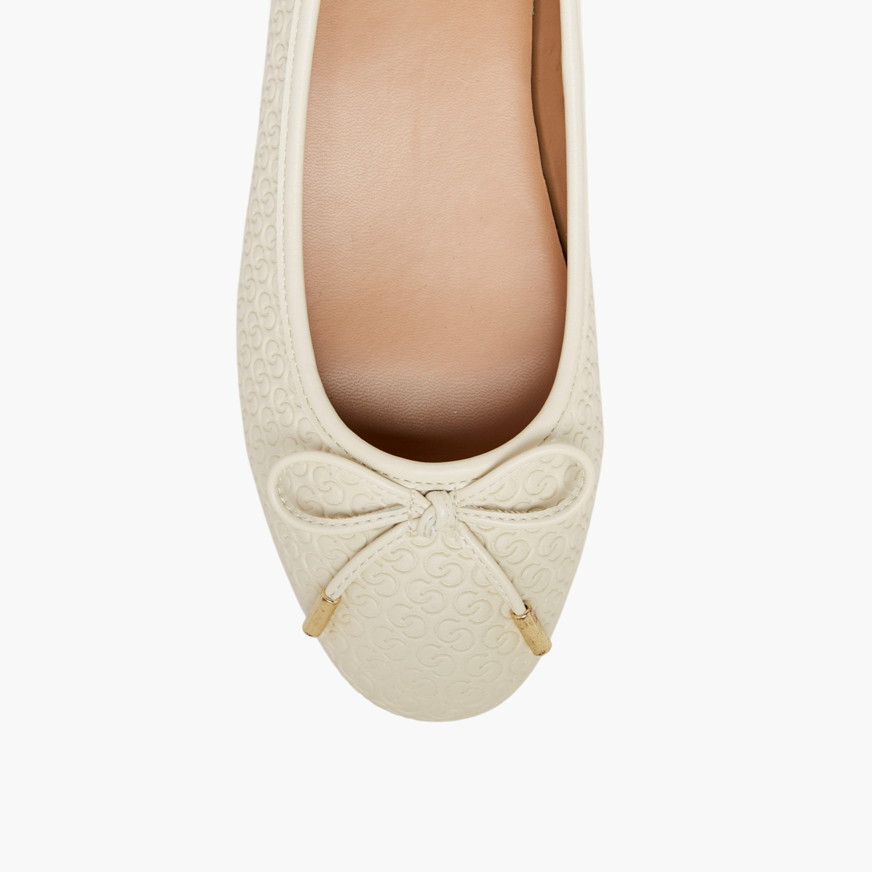 Celeste Women's Monogram Embossed Slip-On Ballerina Shoes-women-shoes-ballerinas-image-4