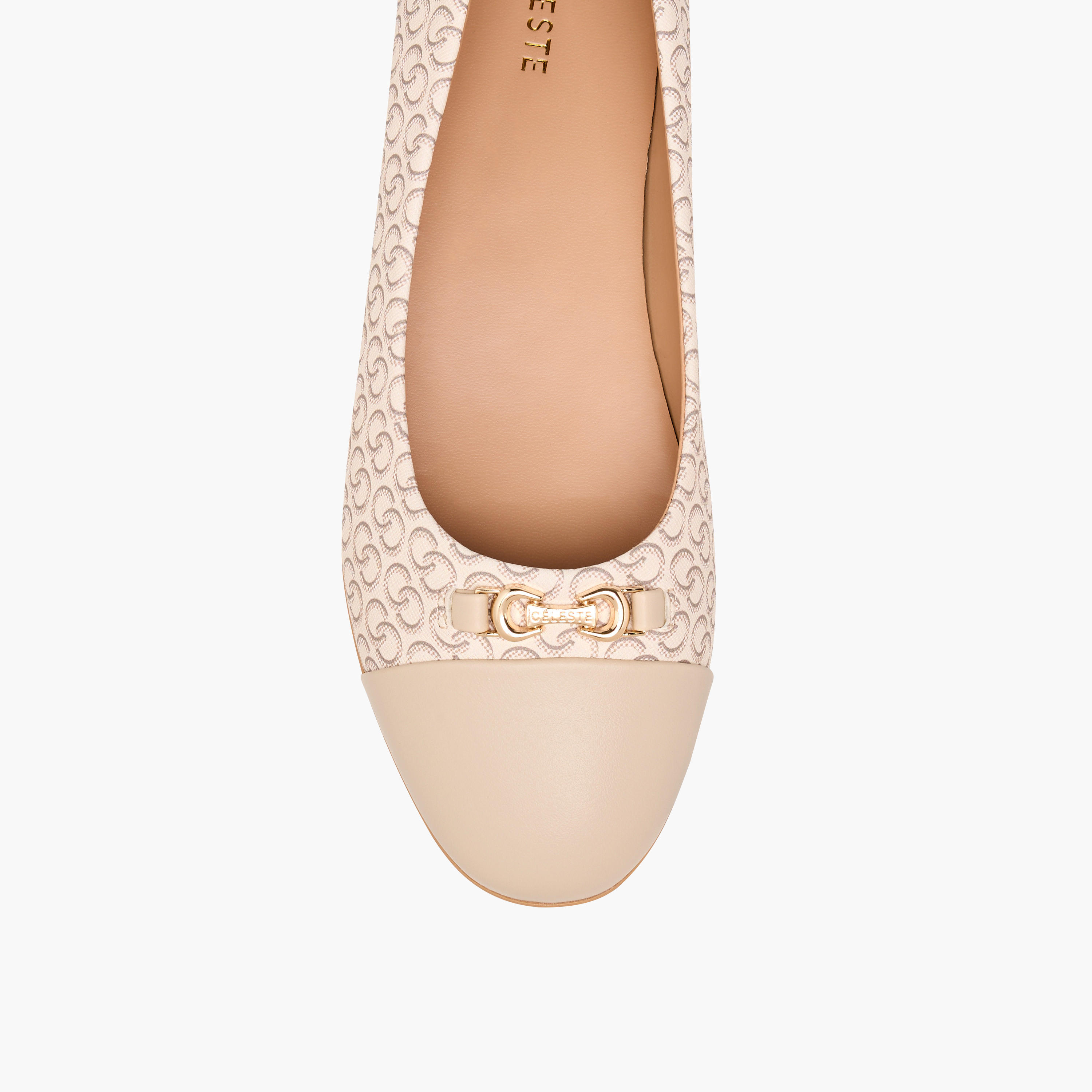 Celeste Women's Monogram Print Slip-On Ballerina Shoes-women-shoes-ballerinas-image-4