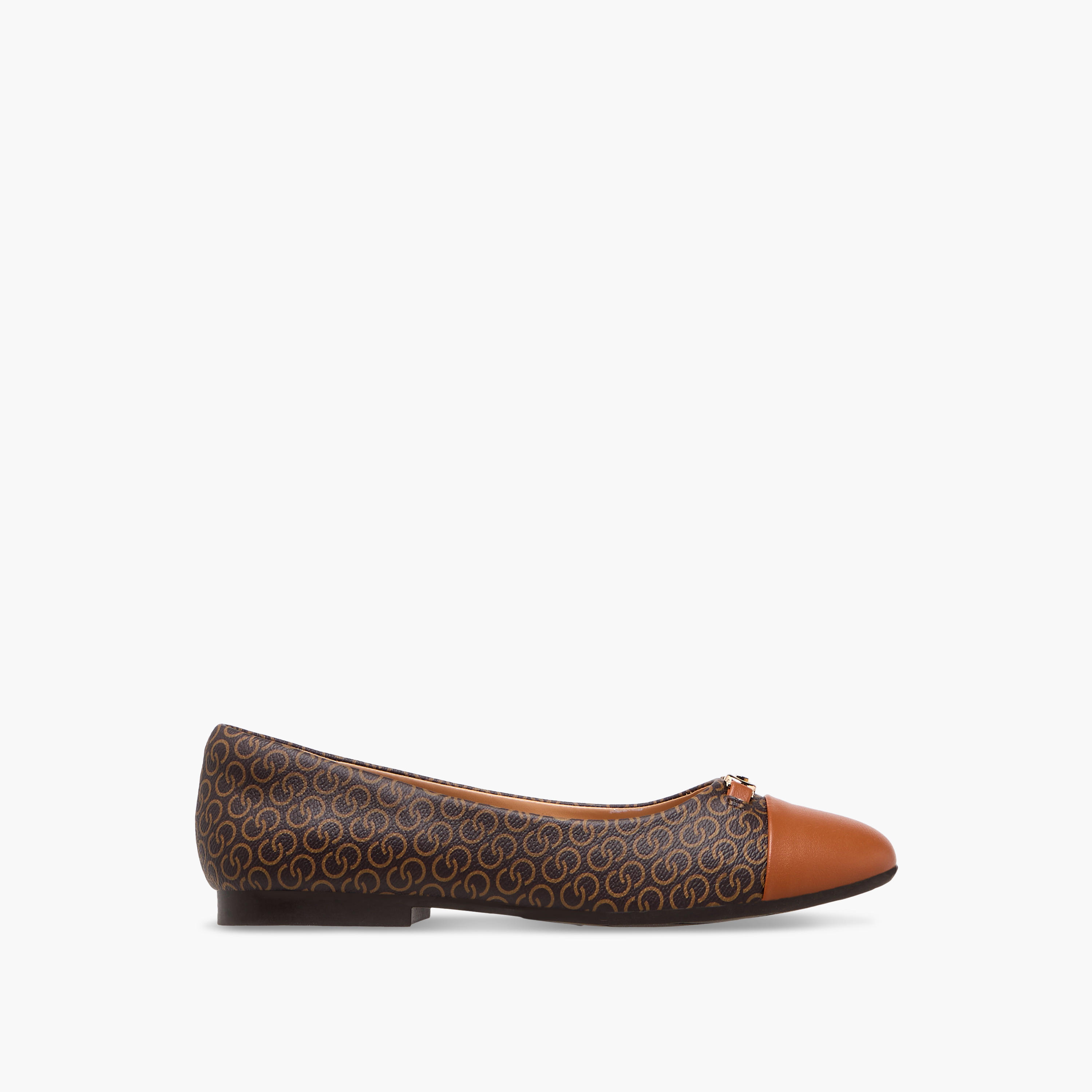 Celeste Women's Monogram Print Slip-On Ballerina Shoes-women-shoes-ballerinas-image-3
