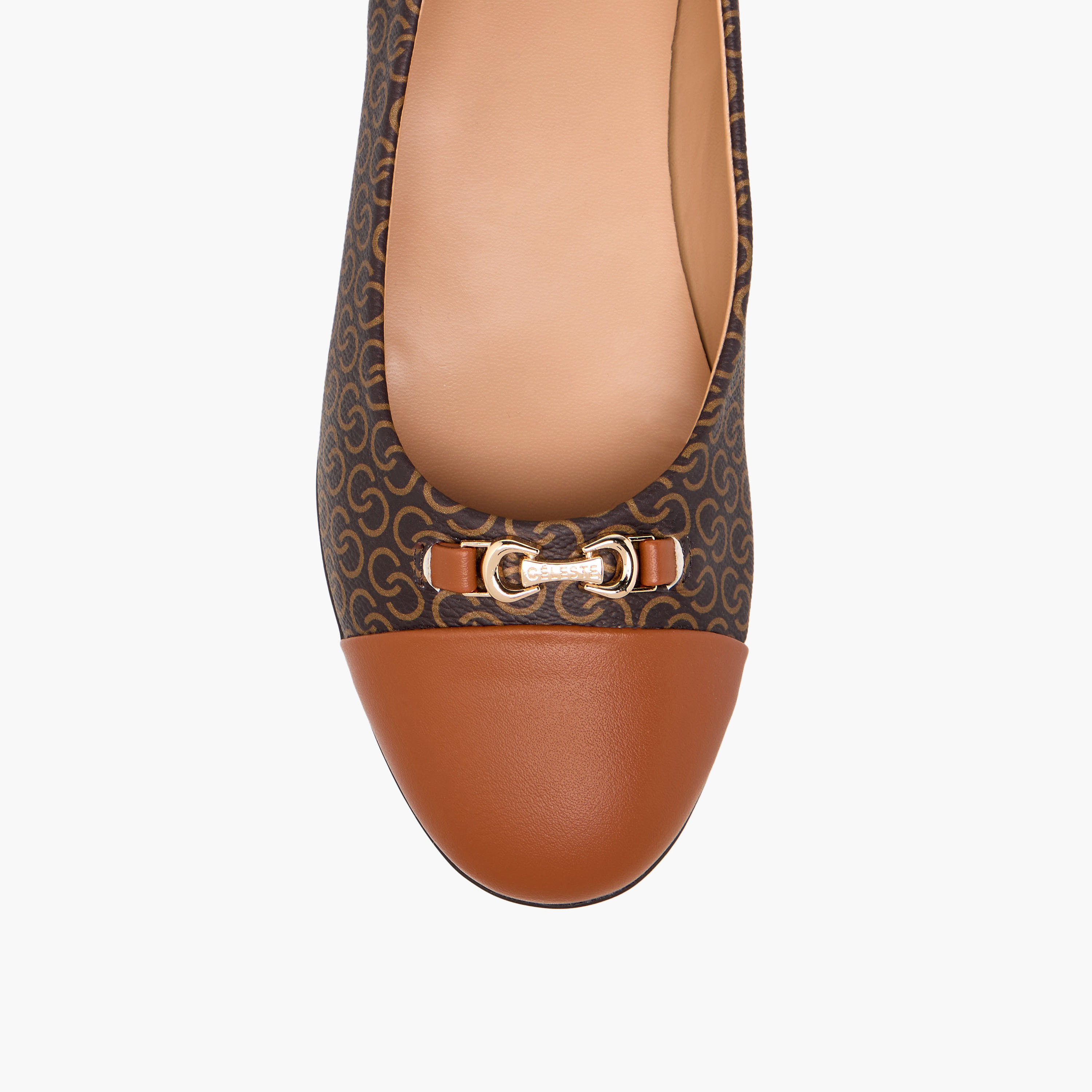 Celeste Women's Monogram Print Slip-On Ballerina Shoes-women-shoes-ballerinas-image-4