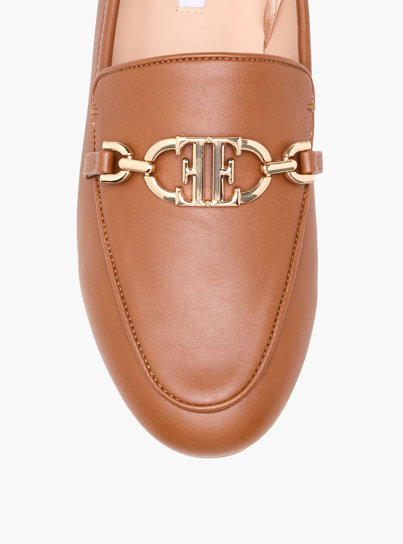 Elle Women Logo Accent Slip-On Loafers-women-shoes-loafersandmoccasins-image-4