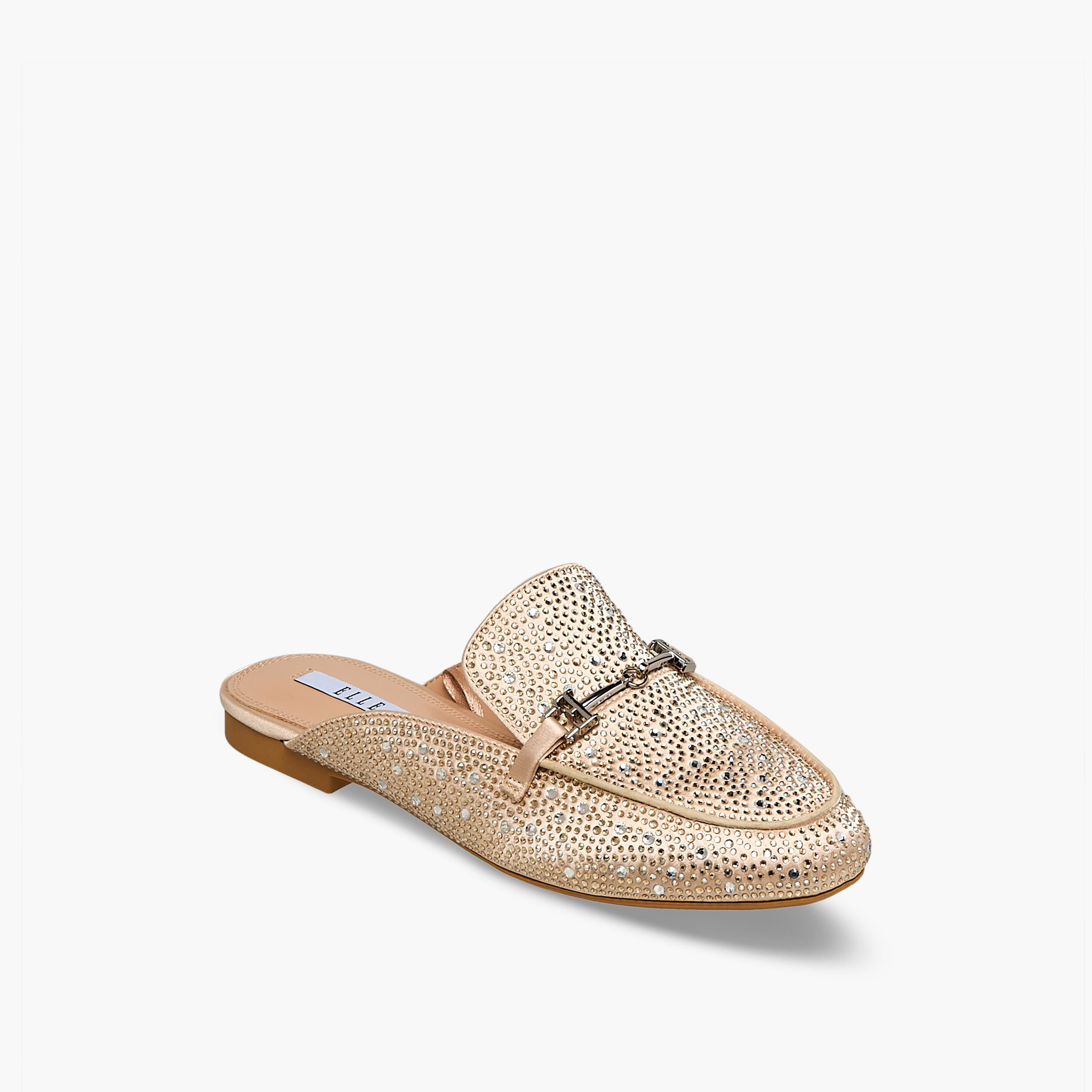 Elle Women Embellished Slip-On Mules-women-shoes-flats-mules-image-2