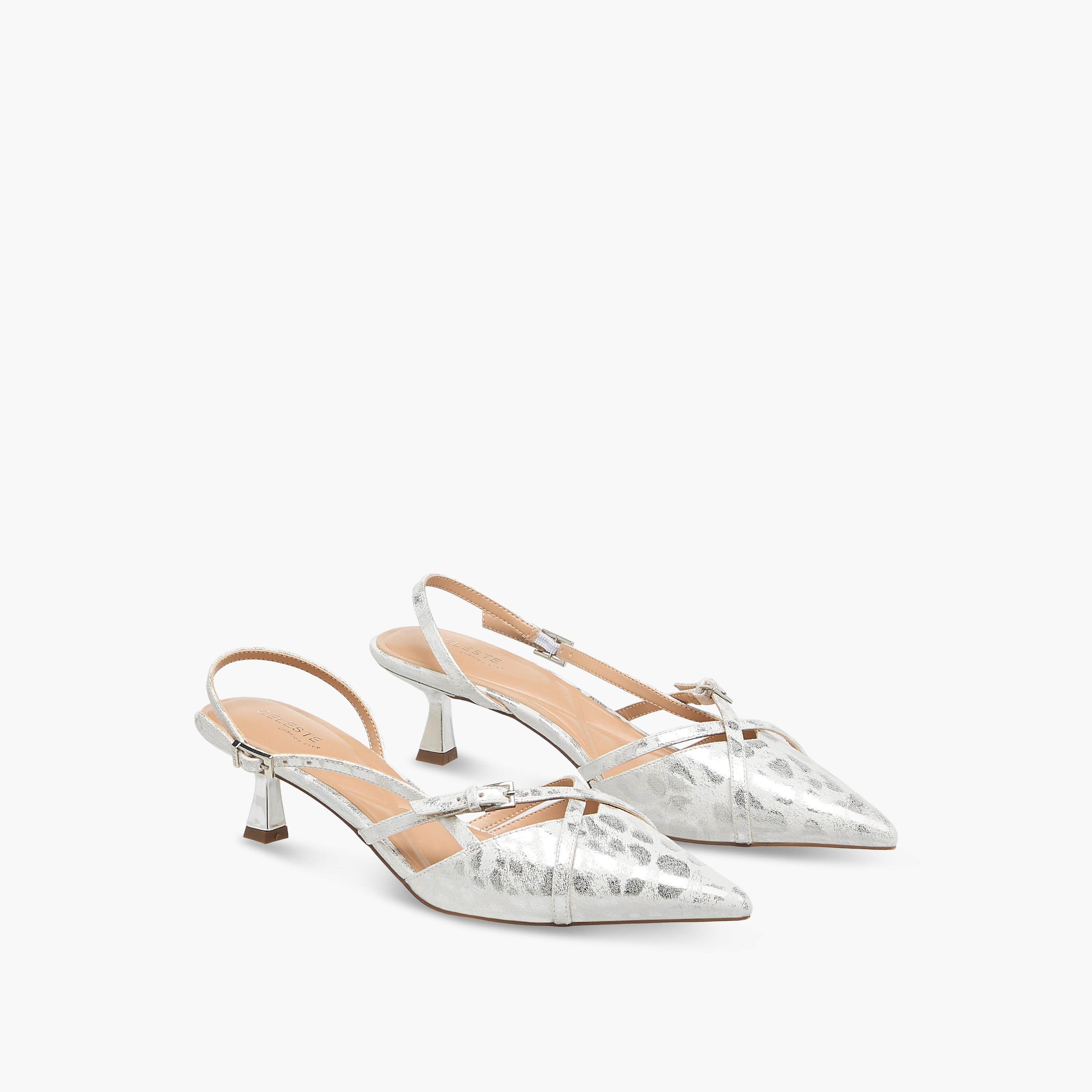 حذاء بكعب صغير بحزام متقاطع للنساء من سيليست-women-shoes-heels-image-1