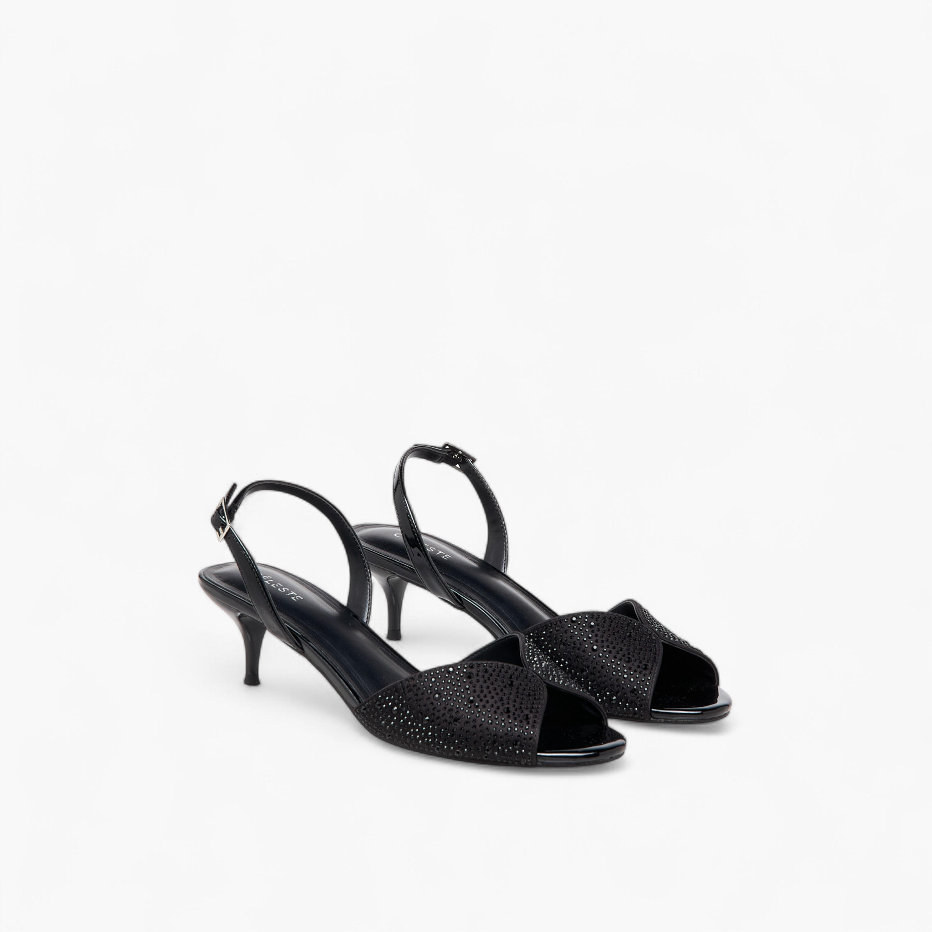 Celeste Women Embellished Kitten Heel Sandals-women-shoes-sandals-heeled-image-1