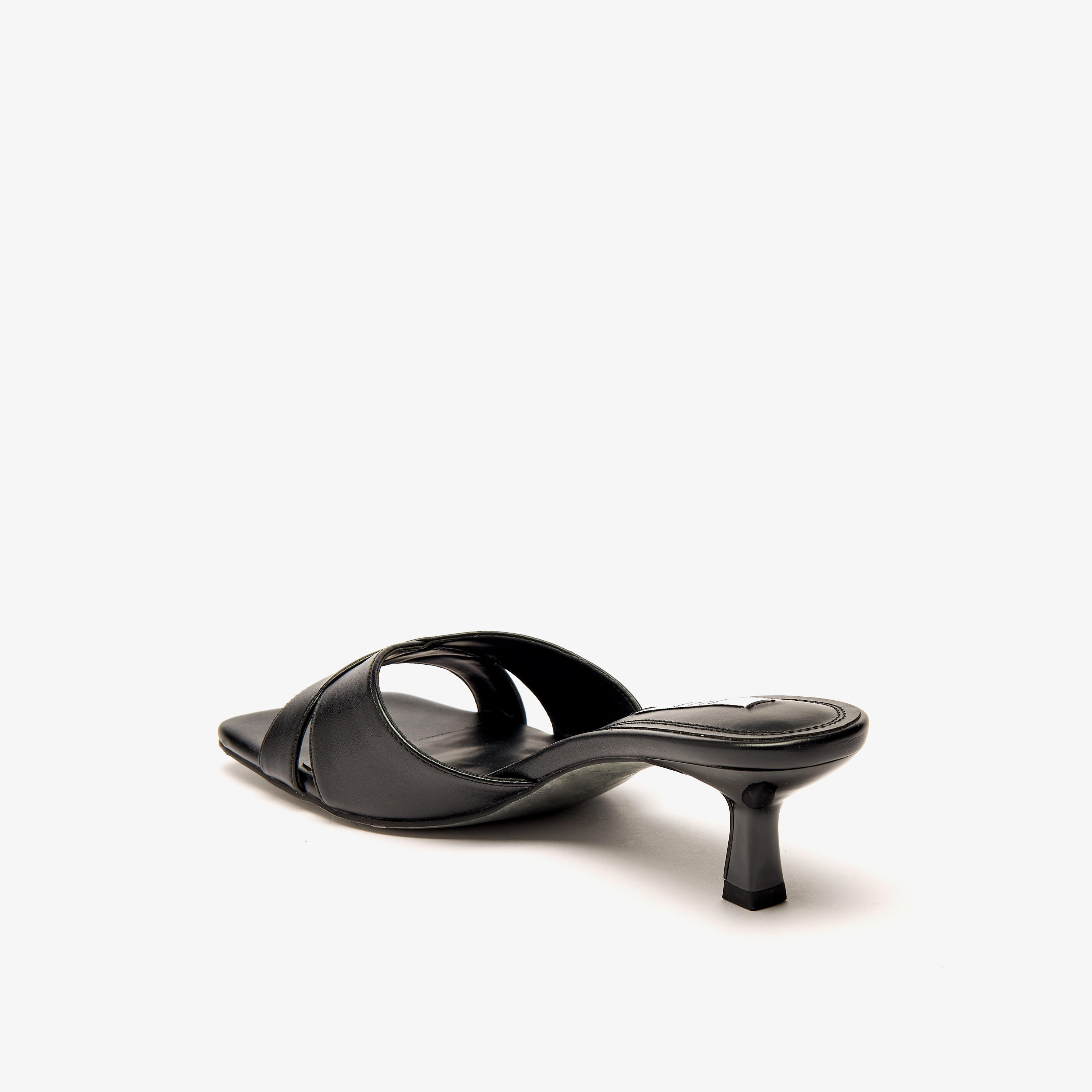 Elle Women's Solid Cross Strap Sandals with Kitten Heels-women-shoes-sandals-heeled-image-2