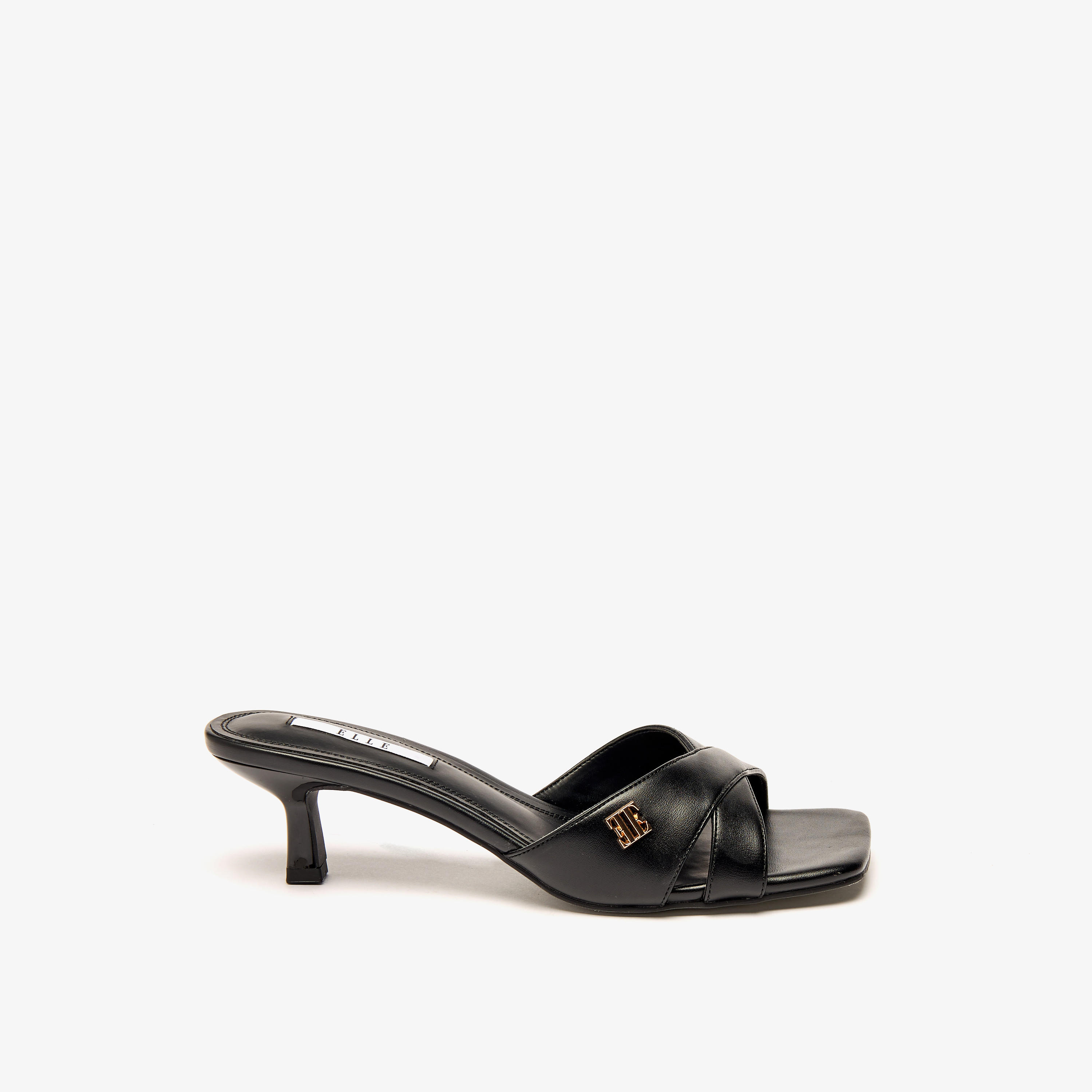 صندل سادة بحزام متقاطع وكعب صغير للنساء من إيل-women-shoes-sandals-heeled-image-8