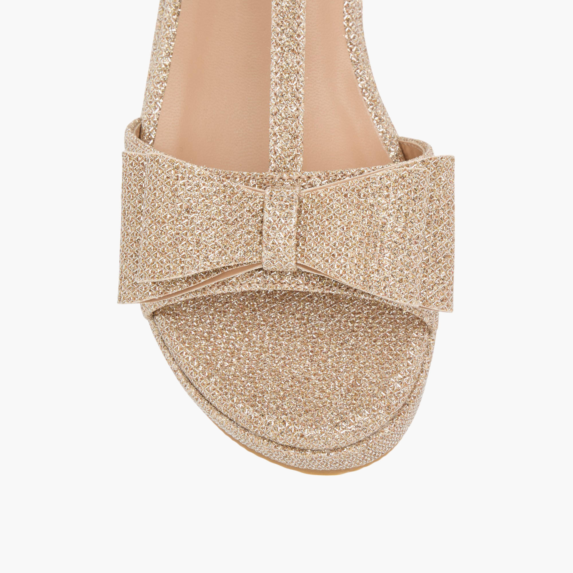 Celeste Girls' Embellished Wedge Sandals with Hook and Loop Closure-girls-shoes-sandals-image-4