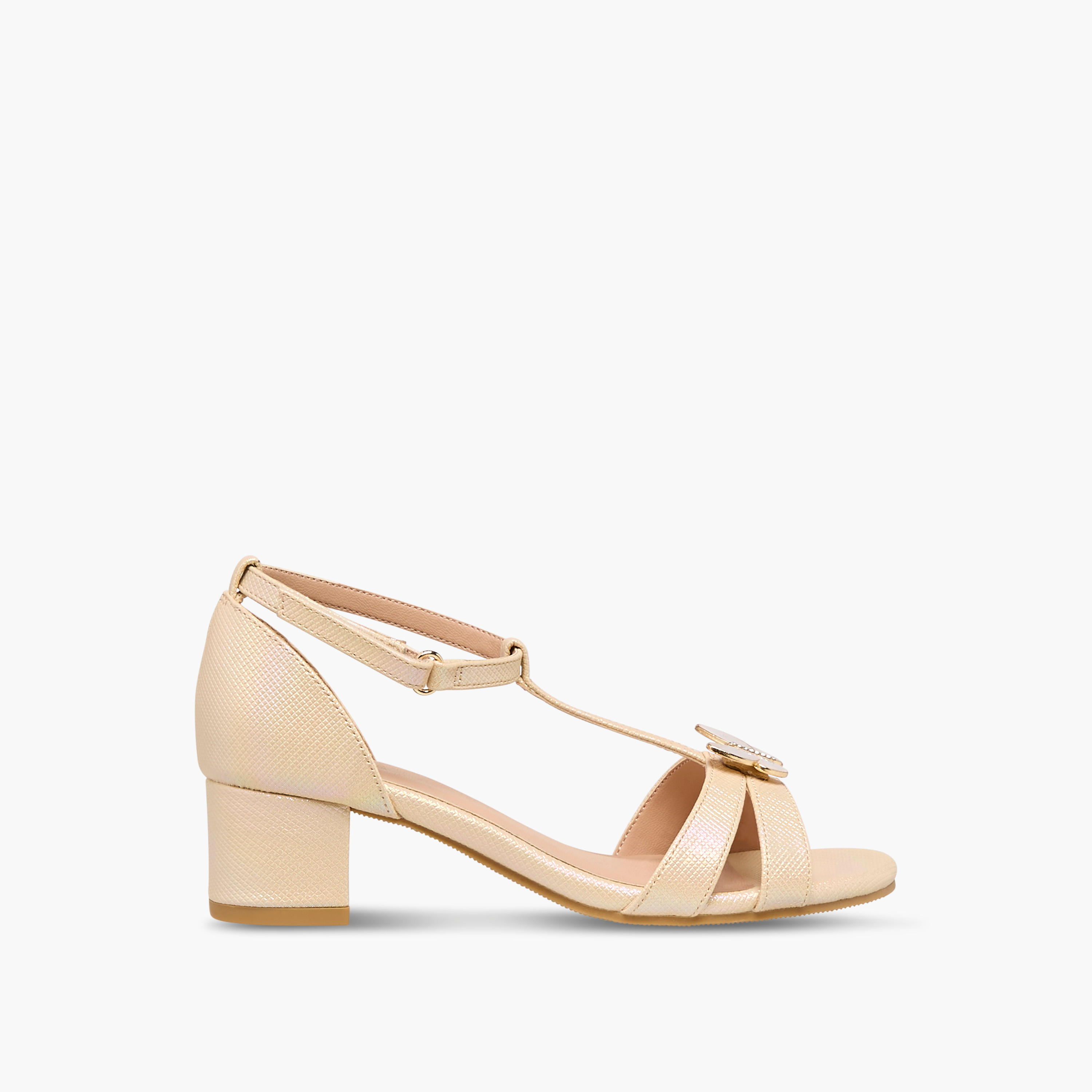 Celeste Girls' Butterfly Accent Block Heel Sandals with Hook and Loop Closure-girls-shoes-sandals-image-3