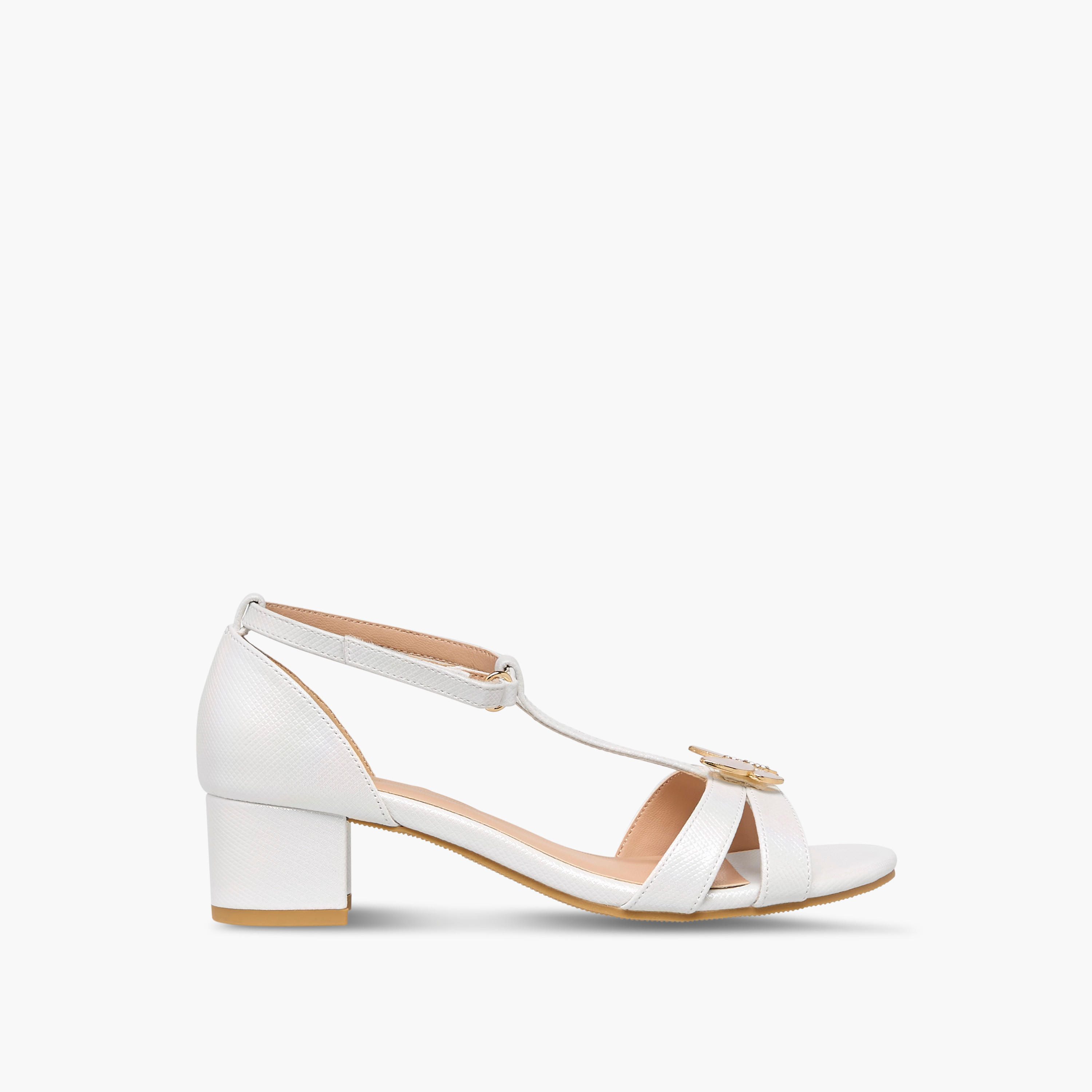 Celeste Girls' Butterfly Accent Block Heel Sandals with Hook and Loop Closure-girls-shoes-sandals-image-3