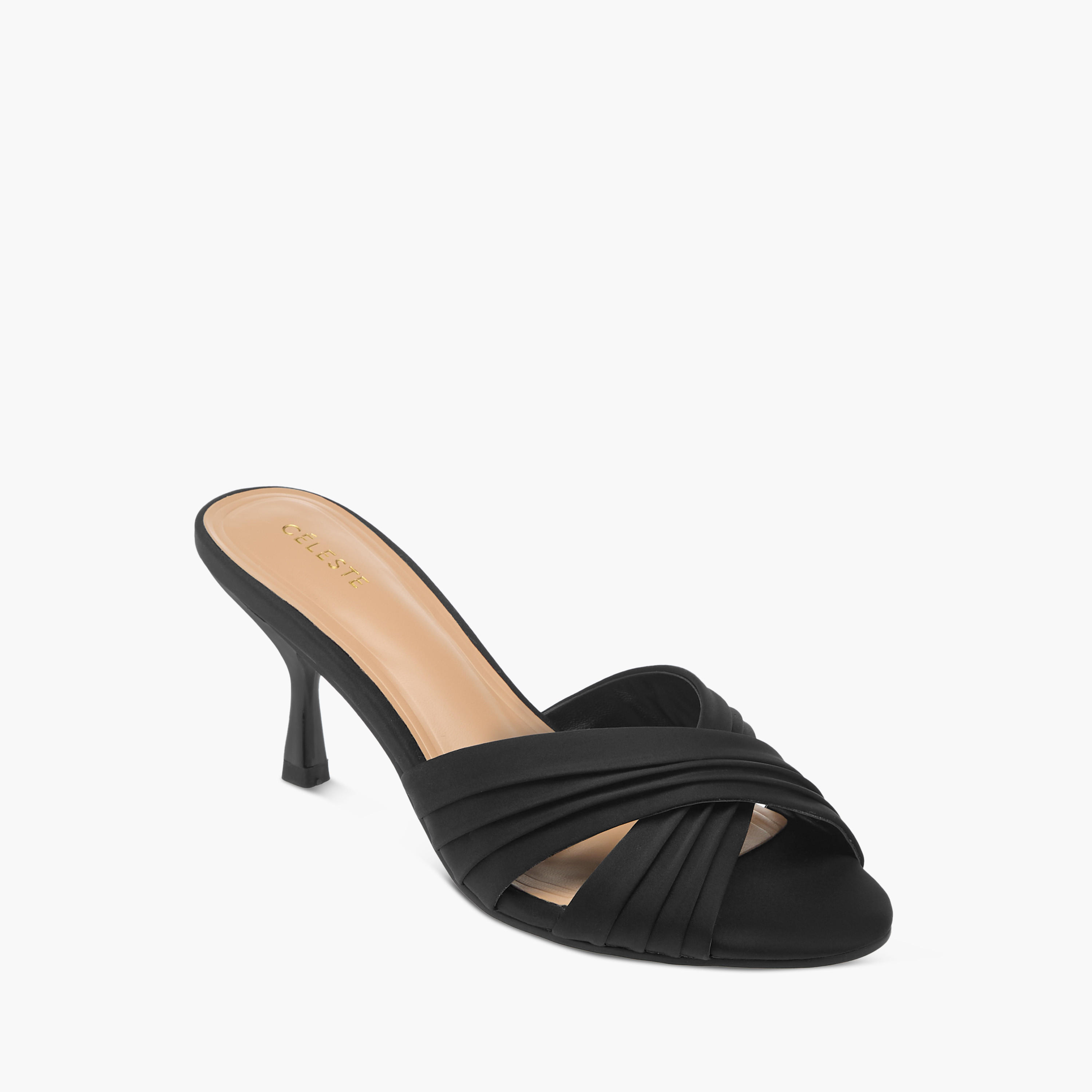 Celeste Women's Cross Strap Slip-On Sandals with Stiletto Heels-women-shoes-sandals-heeled-image-2