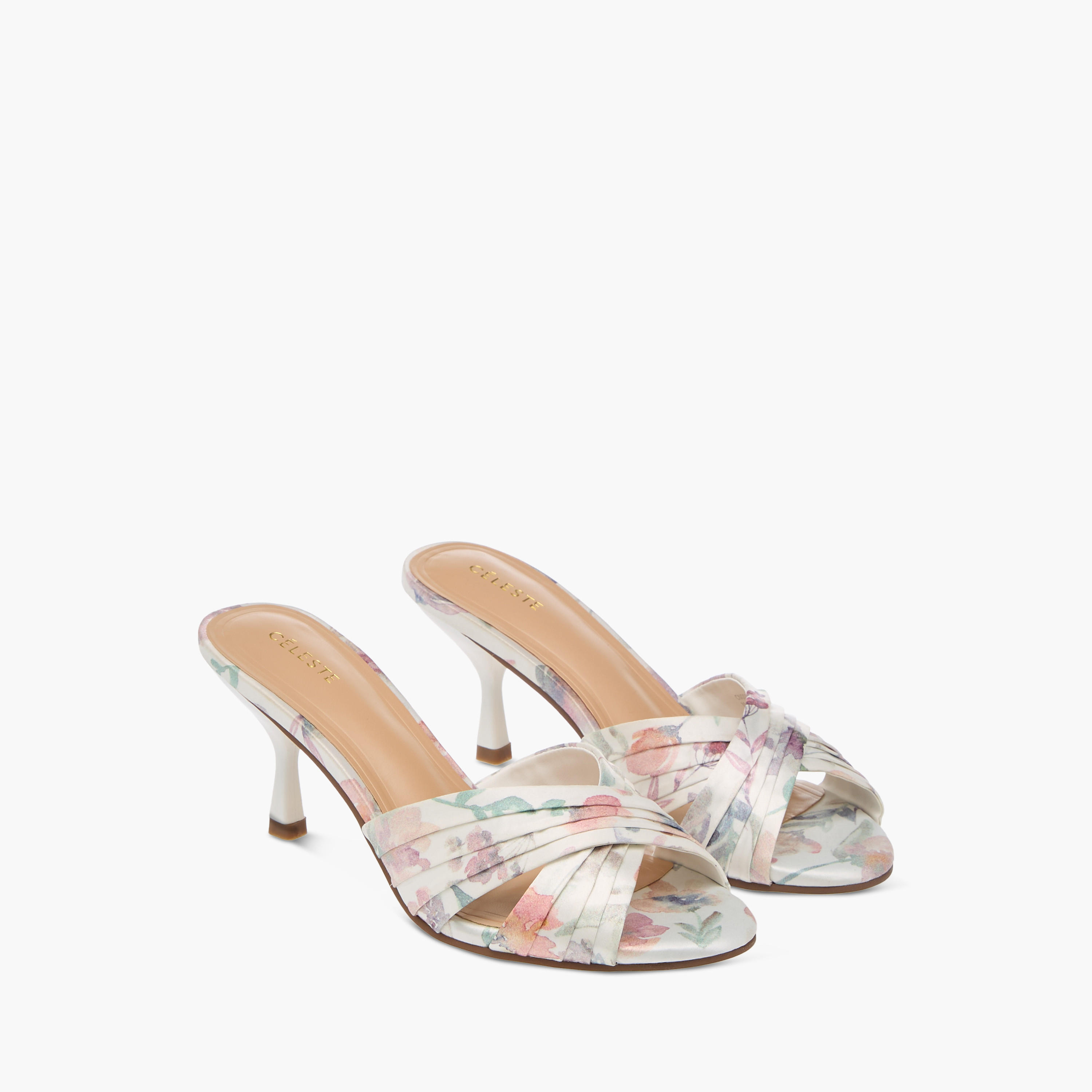 صندل سهل الارتداء بأحزمة متقاطعة وكعب ستيليتو للنساء من سيليست-women-shoes-sandals-heeled-image-1