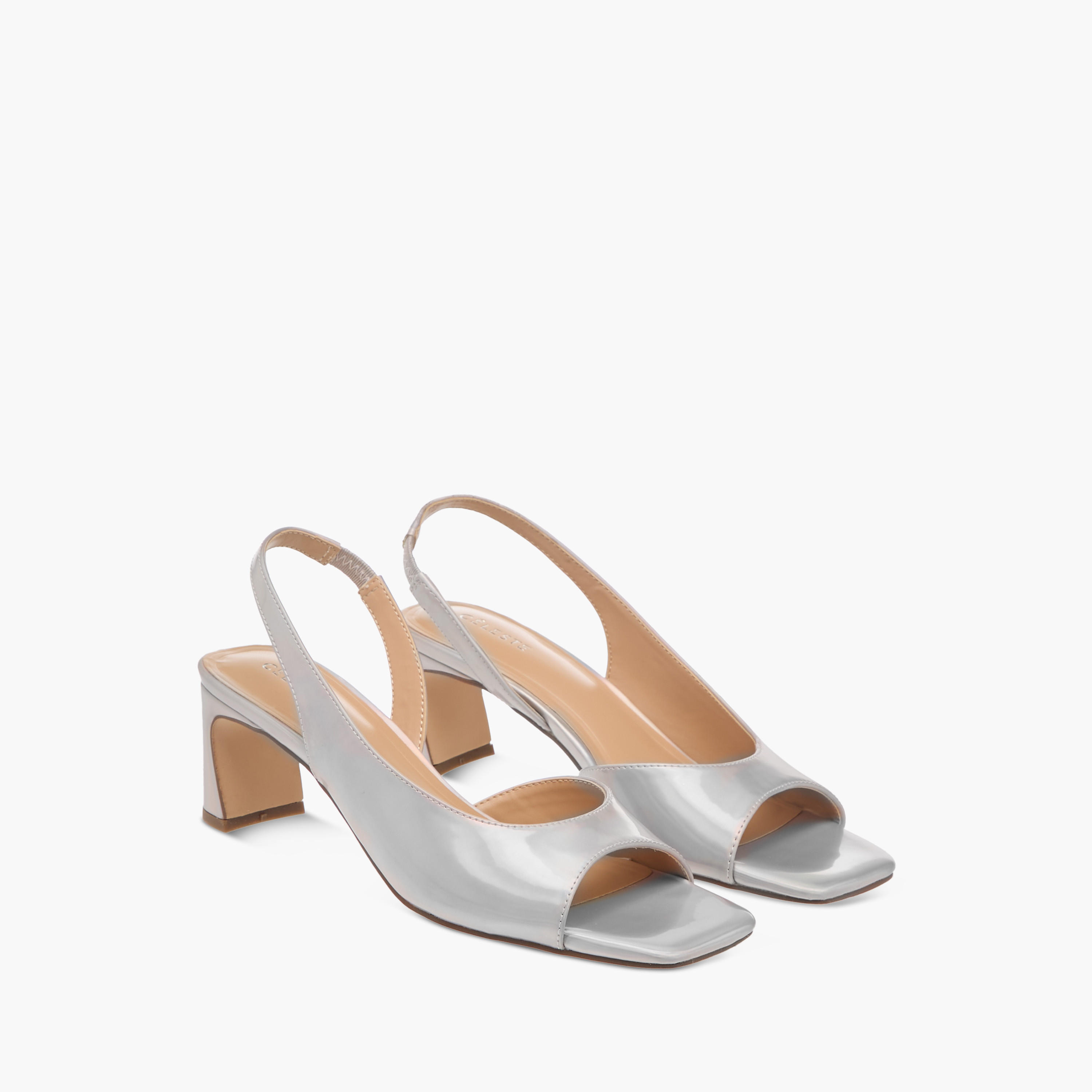 Celeste Women's Solid Slingback Sandals with Block Heels-women-shoes-sandals-heeled-image-1