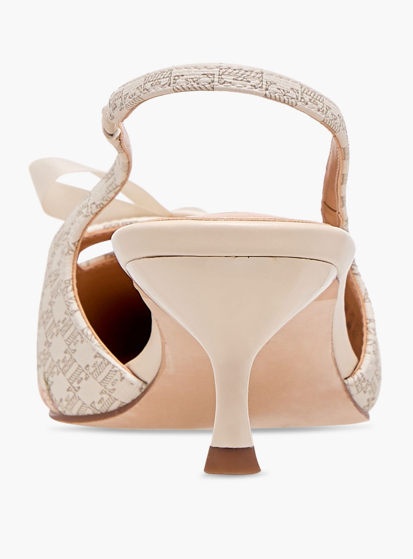 Elle Women's Monogram Print Slingback Shoes with Kitten Heels-women-shoes-heels-image-5