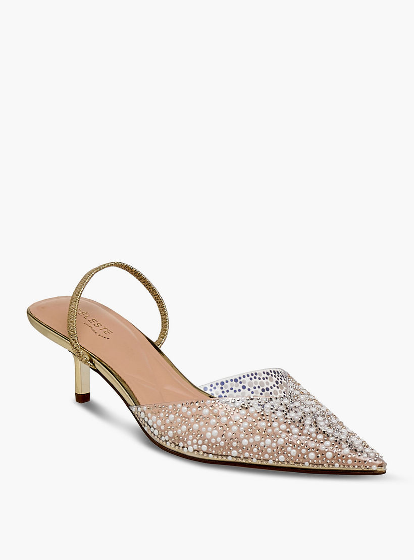 حذاء مزين بحزام خلفي للنساء من سيليست-women-shoes-heels-image-2