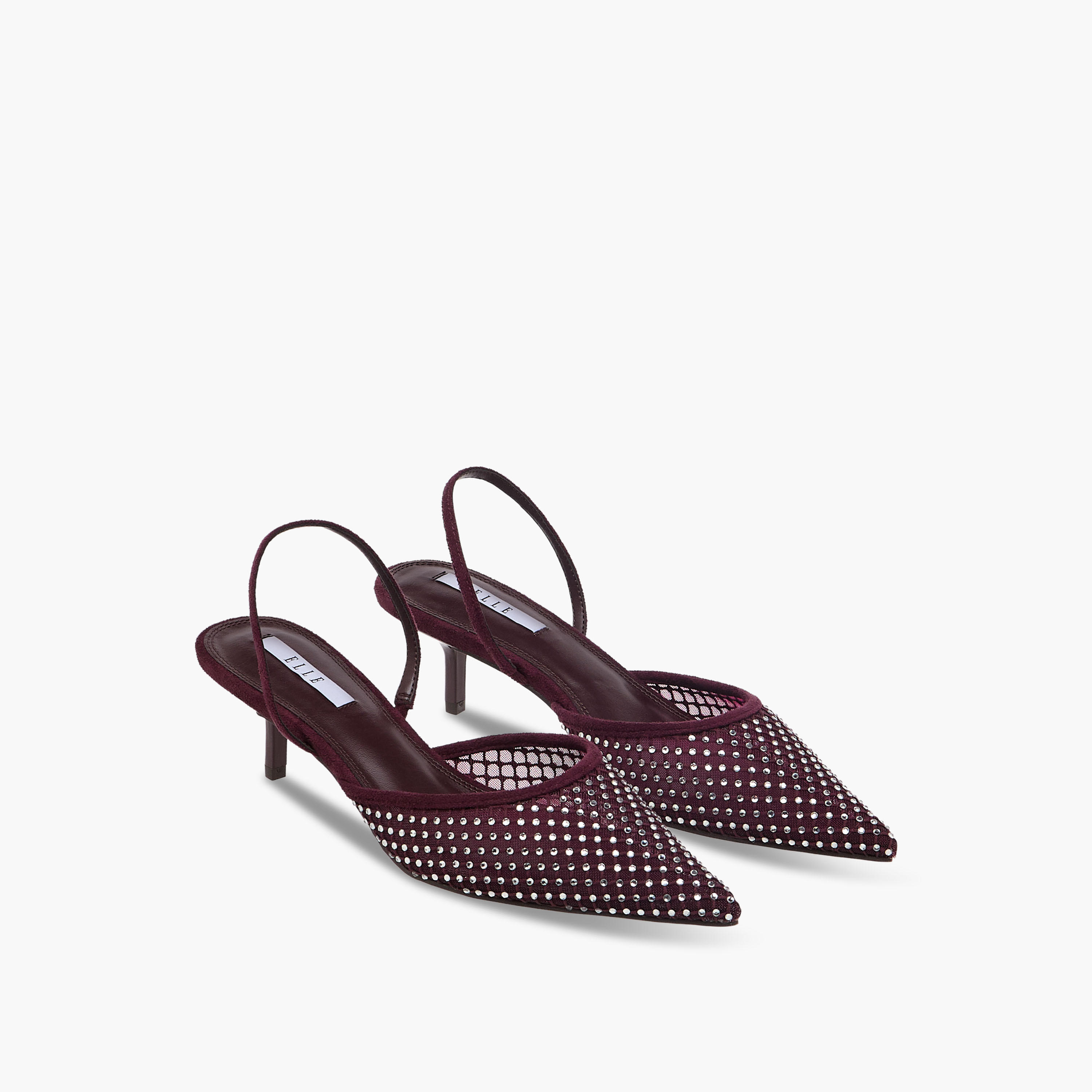 حذاء بكعب صغير وحبل خلفي للنساء من إيل-women-shoes-heels-image-1