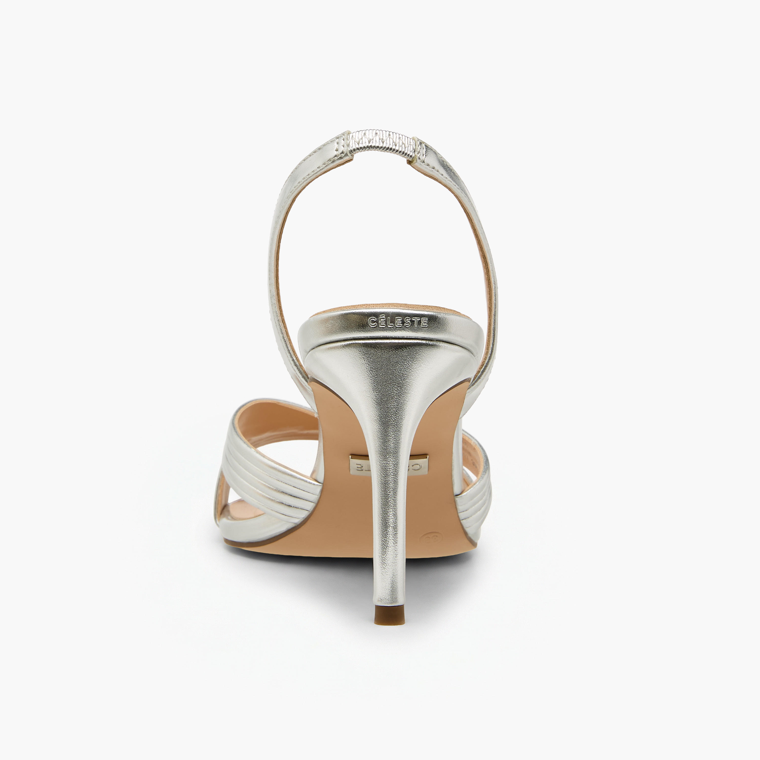 Celeste Women Textured Stiletto Heel Sandals-women-shoes-sandals-heeled-image-5