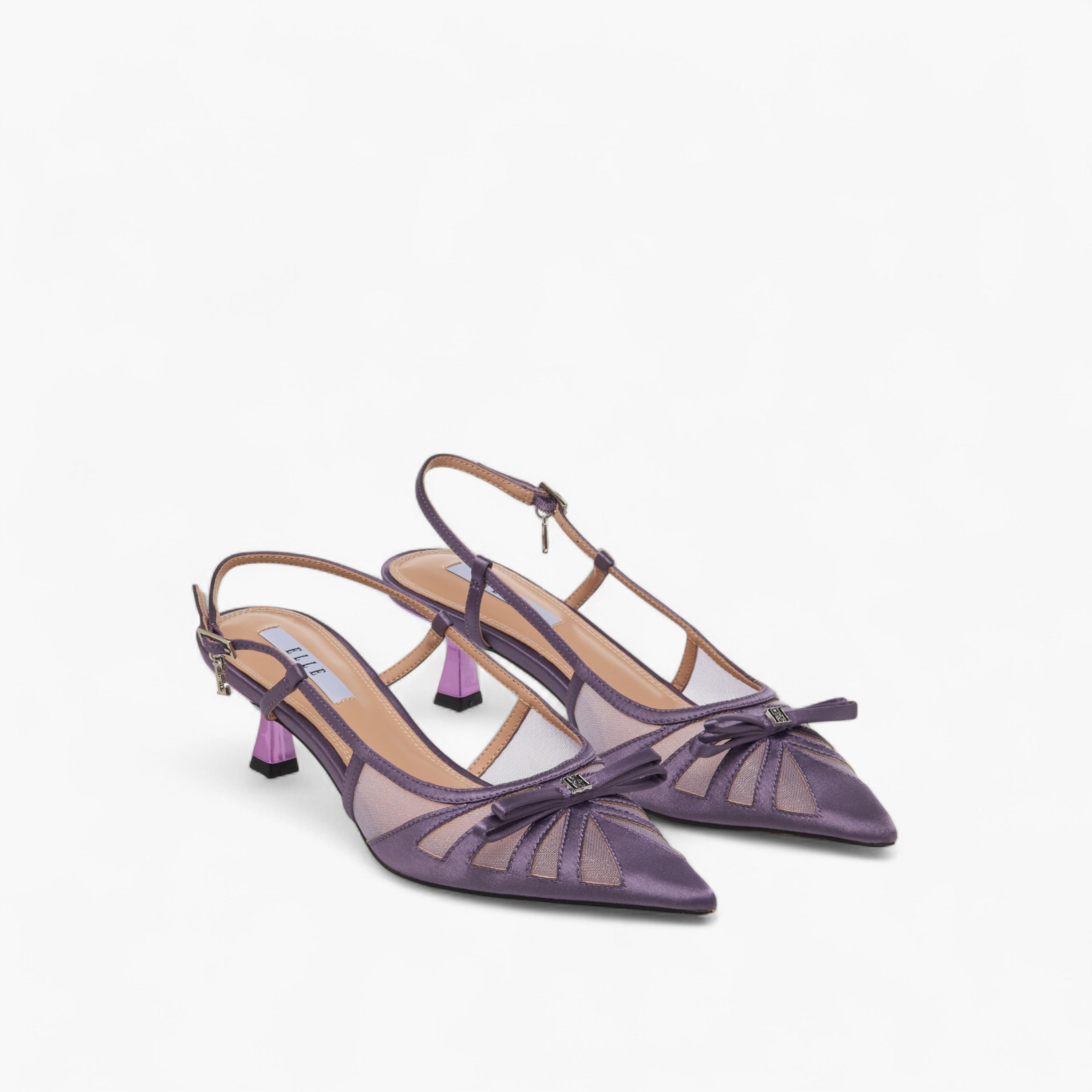 Elle Women Bow Detail Kitten Heel Shoes-women-shoes-heels-image-1