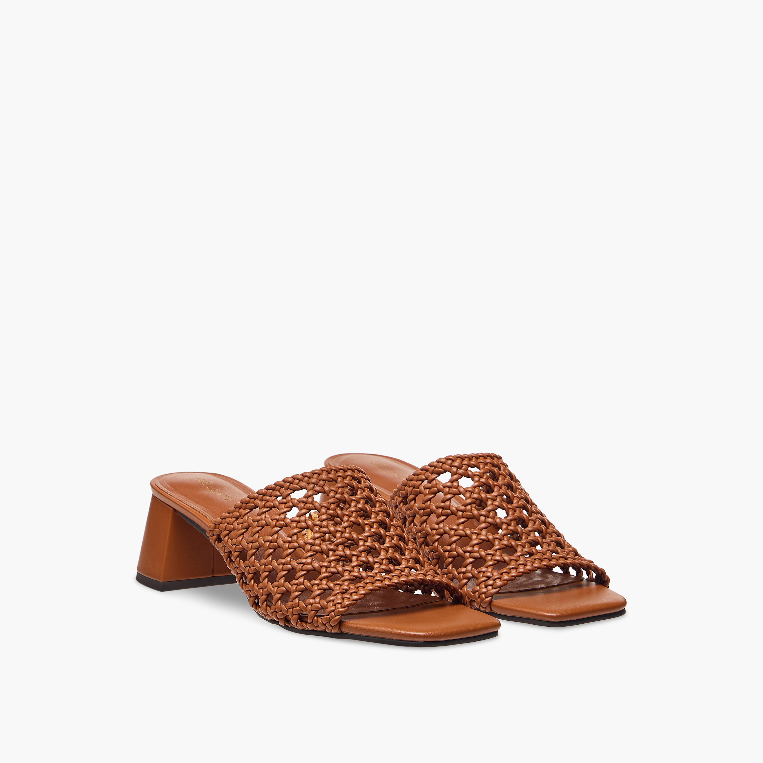 Celeste Women's Cutout Detail Slip-On Sandals with Block Heel-women-shoes-sandals-heeled-image-1