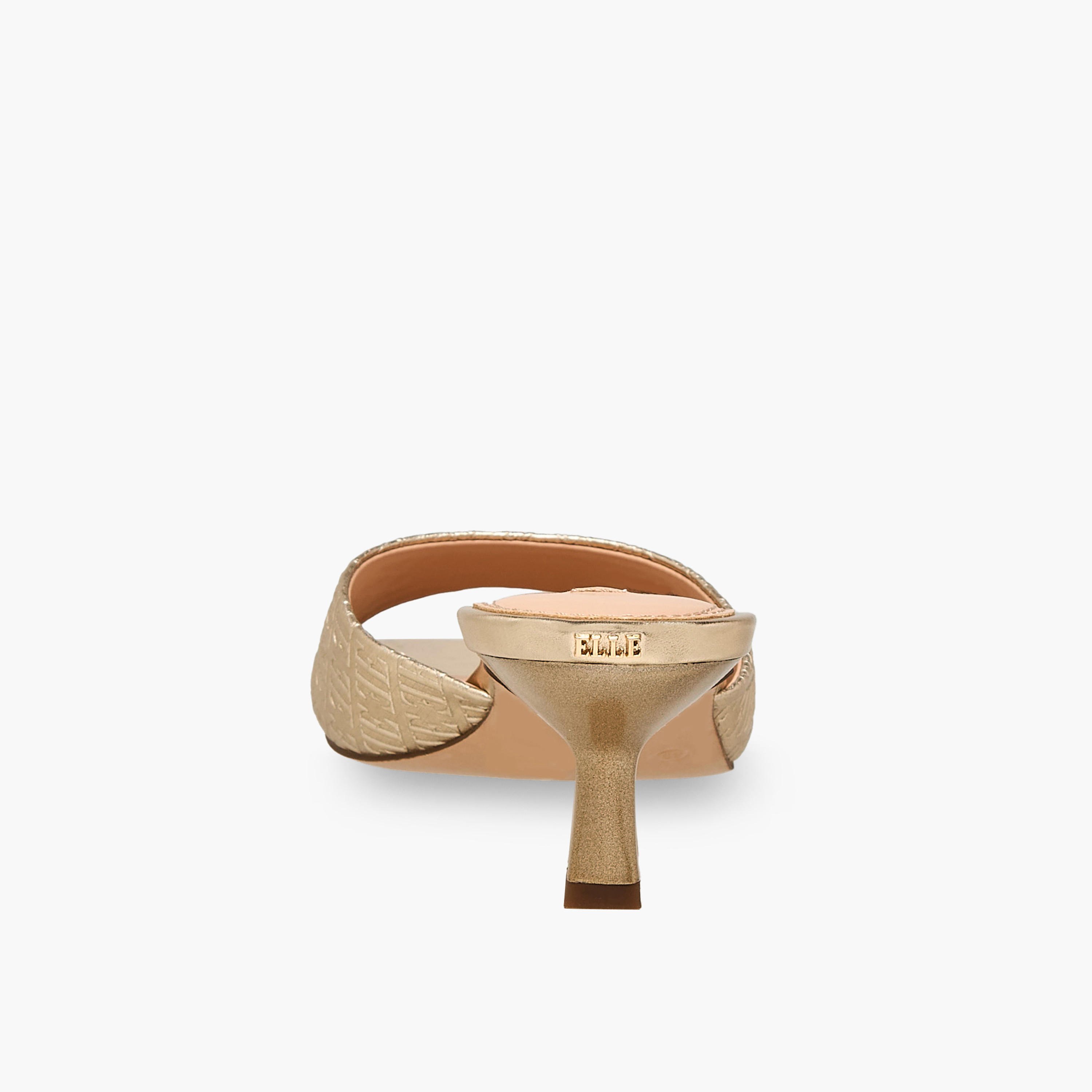 Elle Women Monogram Embossed Kitten Heel Sandals-women-shoes-sandals-heeled-image-5