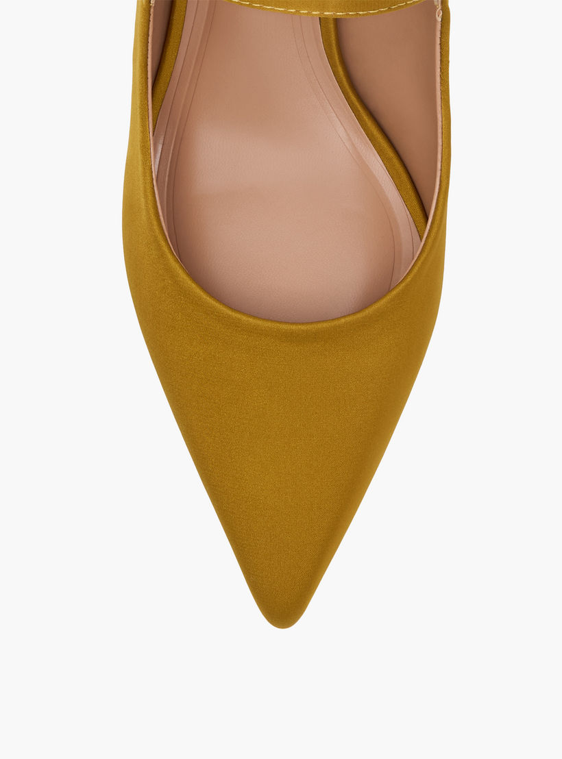 حذاء سادة سهل الارتداء بمقدمة مدببة وكعب مخروطي للنساء من سيليست-women-shoes-heels-image-4