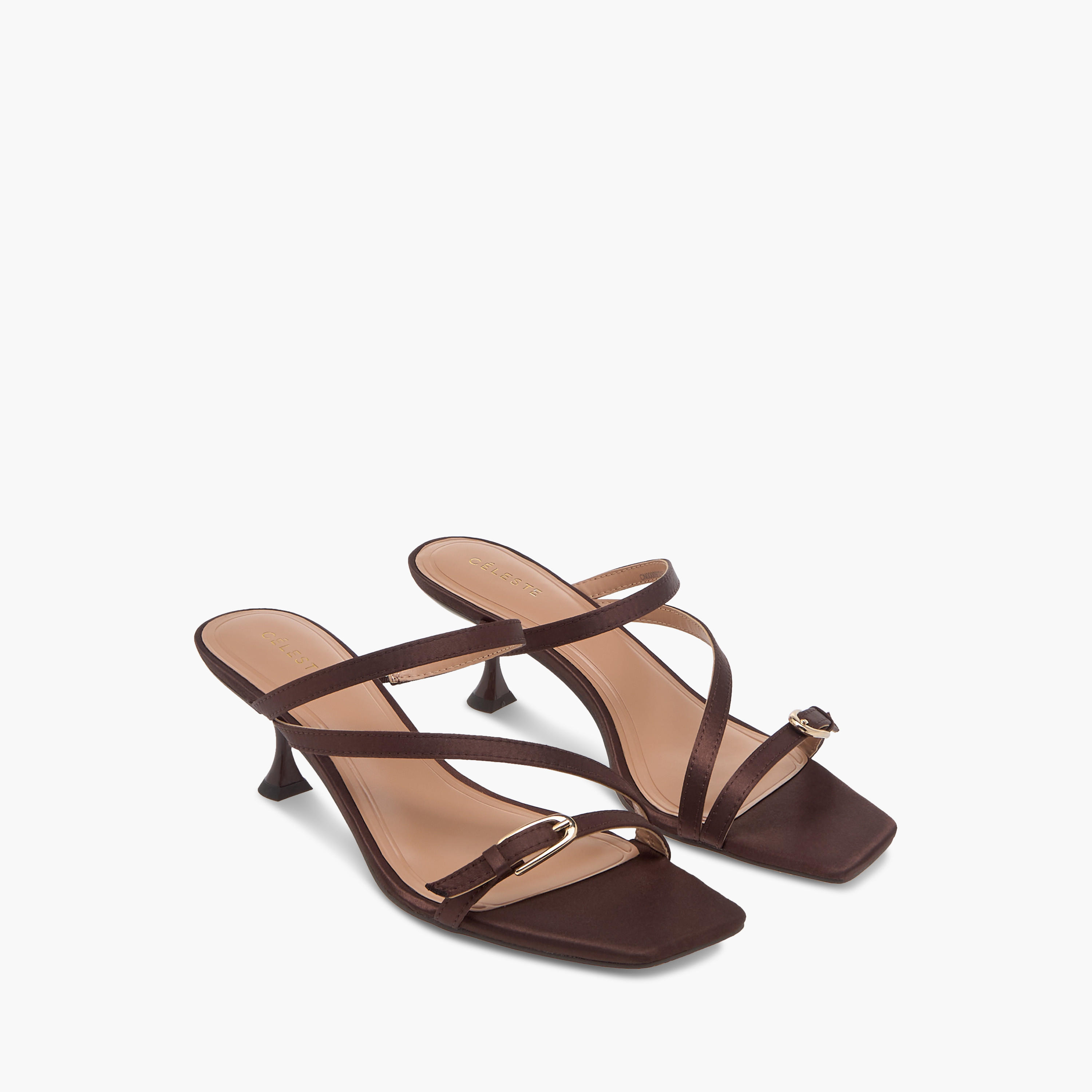 Celeste Women's Strappy Slip-On Sandals with Flared Heels-women-shoes-sandals-heeled-image-1
