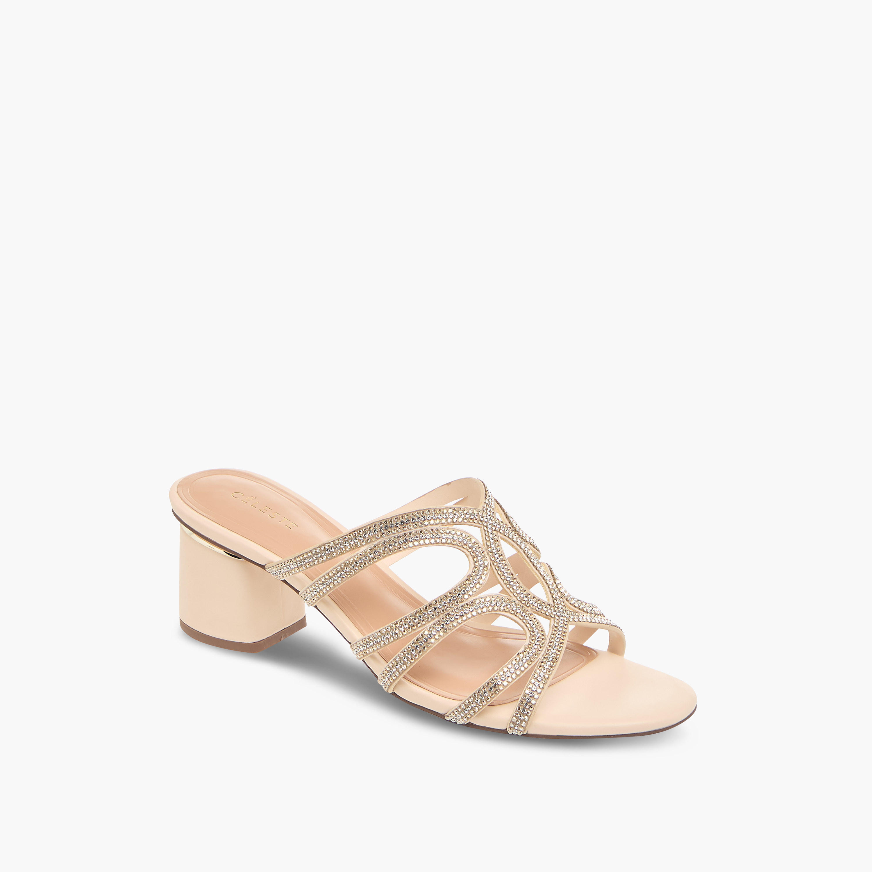 صندل مزين سهل الارتداء بكعب سميك للنساء من سيليست-women-shoes-sandals-heeled-image-7