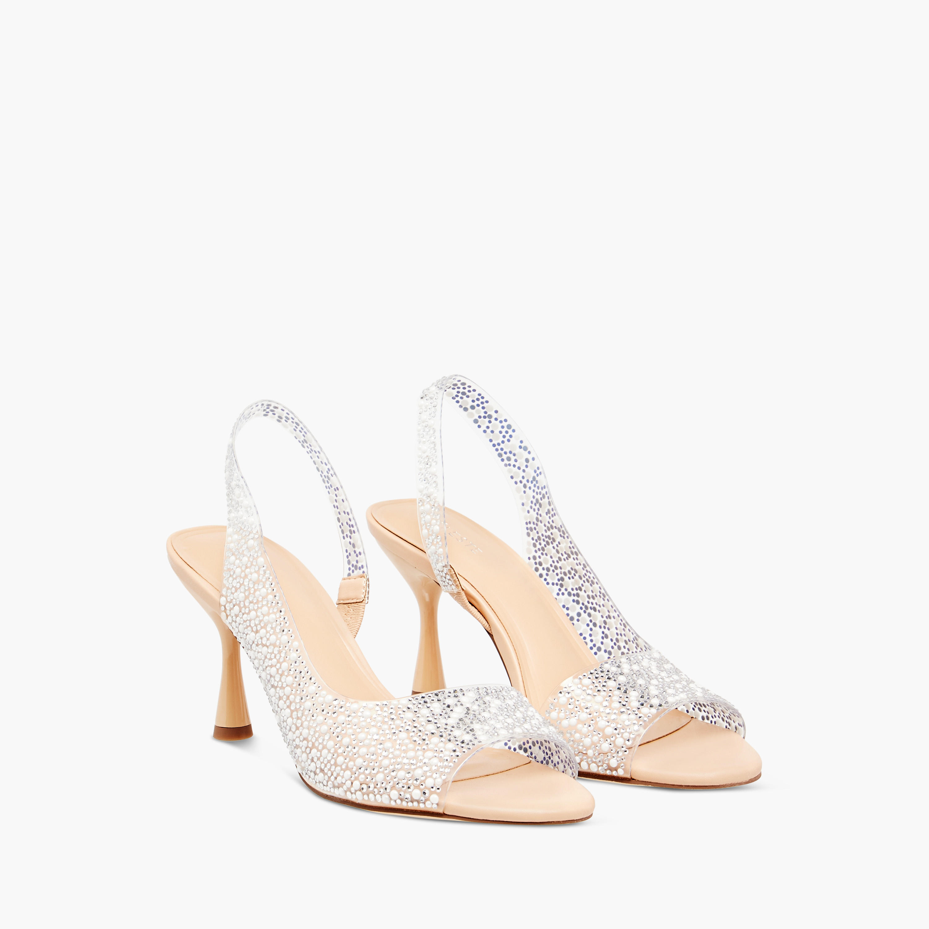 Celeste Women's Embellished Slingback Sandals with Flared Heels-women-shoes-sandals-heeled-image-1