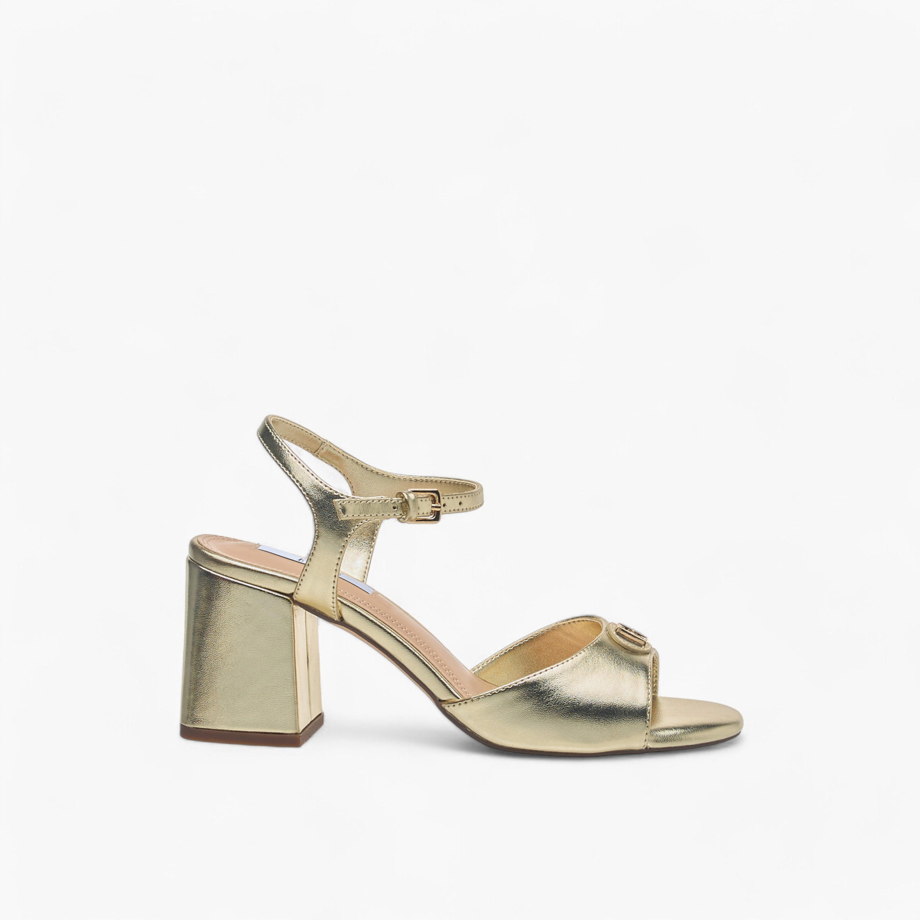 Elle Women's Logo Accent Sandals with Block Heels and Buckle Closure-women-shoes-sandals-heeled-image-3