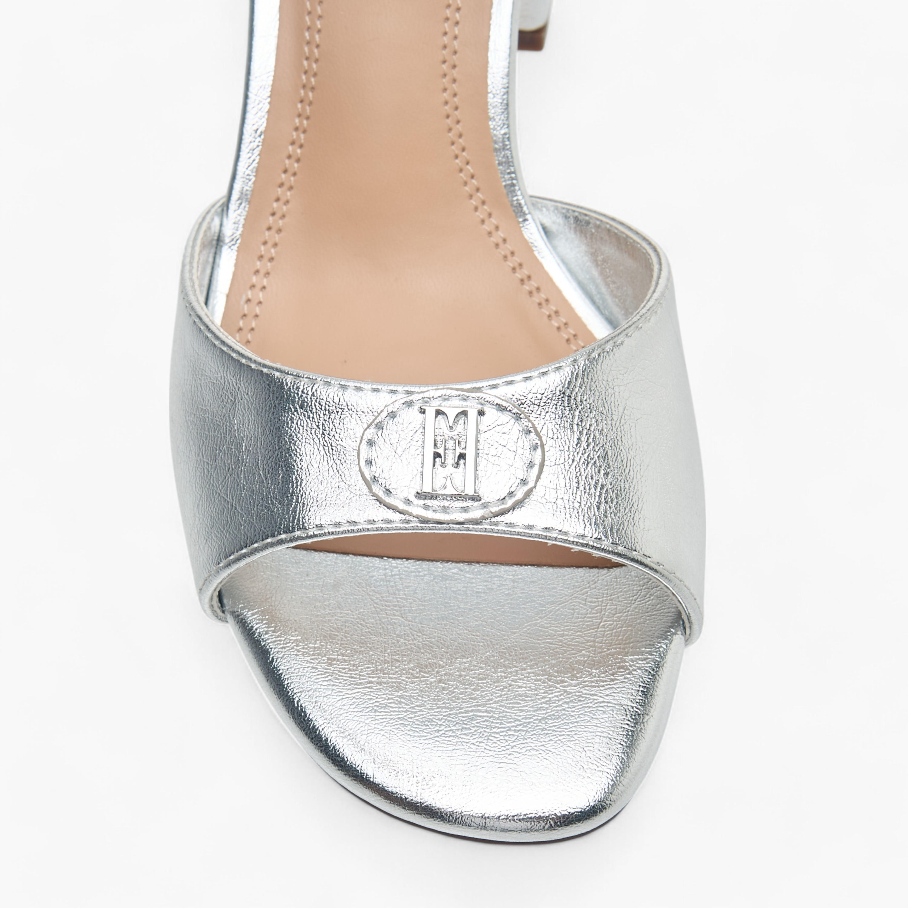 Elle Women's Logo Accent Sandals with Block Heels and Buckle Closure-women-shoes-sandals-heeled-image-4