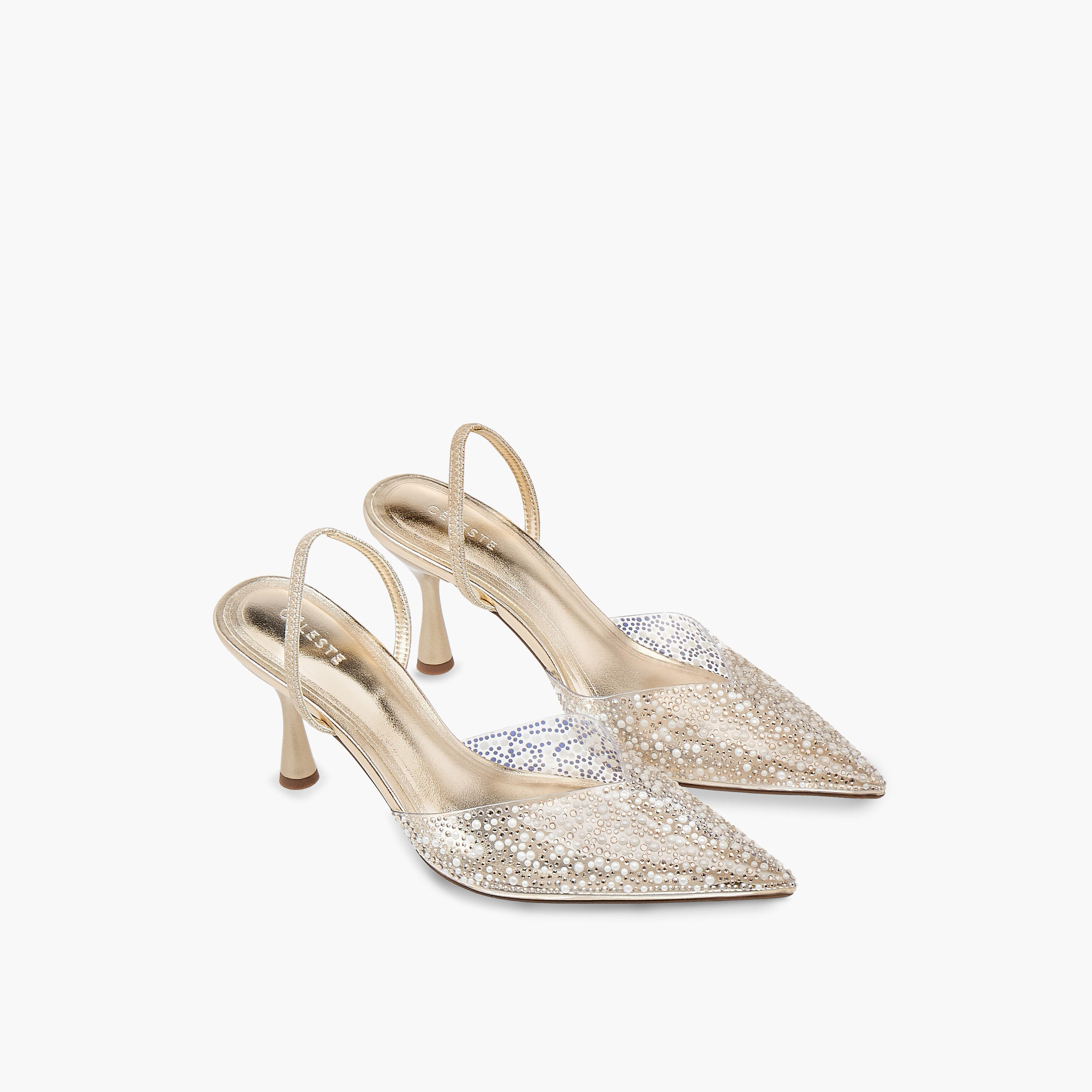 Celeste Women's Embellished Slingback Shoes with Stiletto Heels-women-shoes-heels-image-1