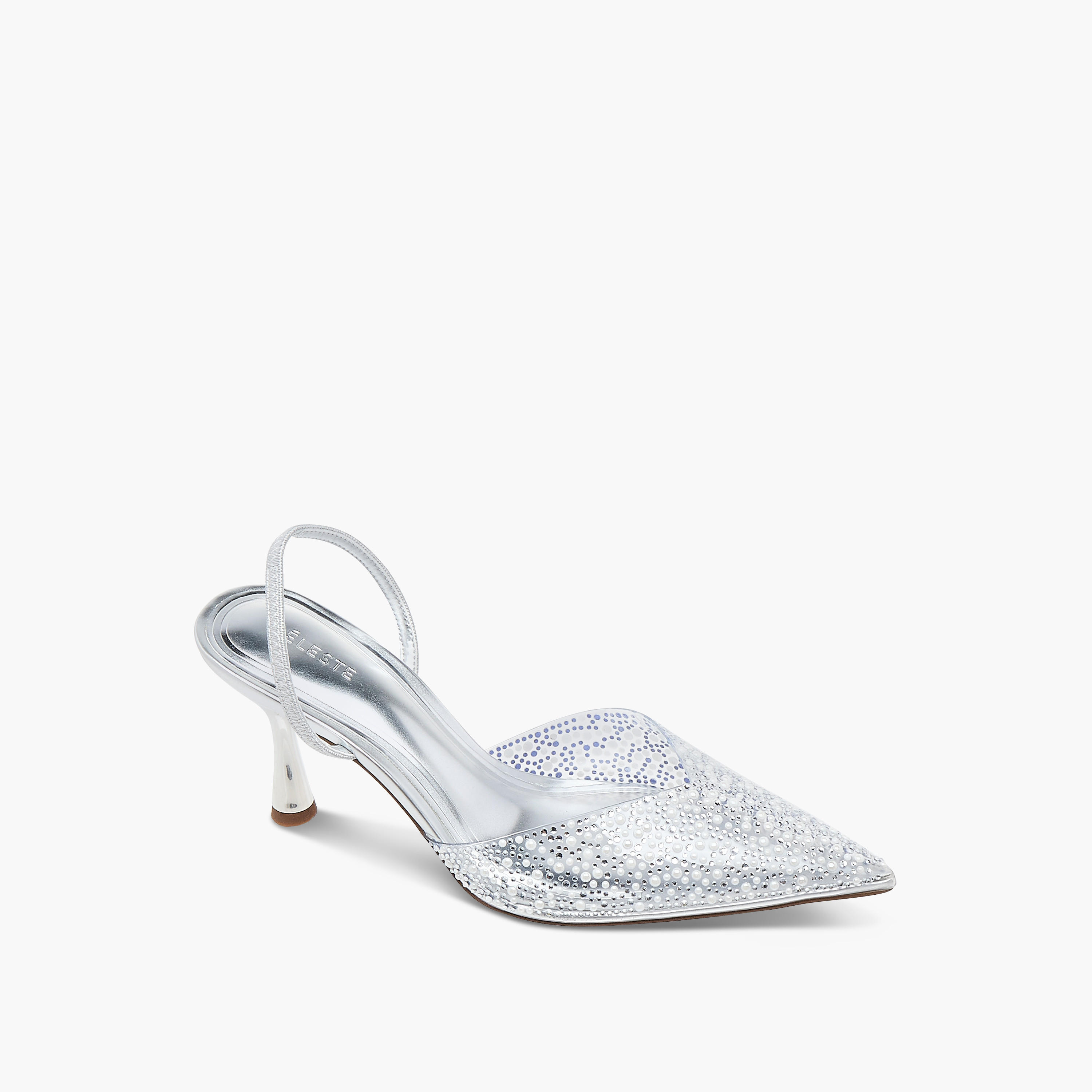 Celeste Women's Embellished Slingback Shoes with Stiletto Heels-women-shoes-heels-image-2