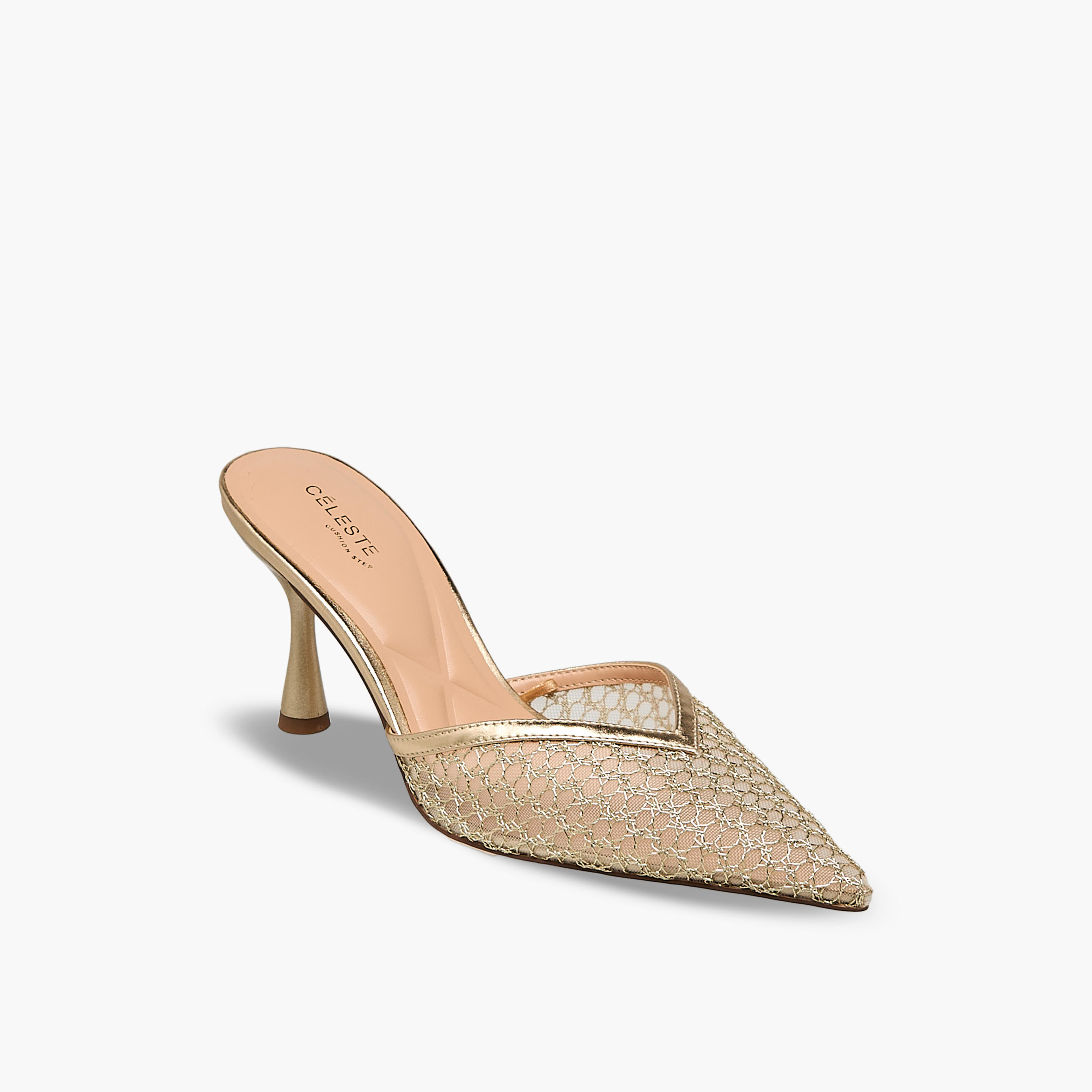 حذاء بكعب ستيليتو شبكي للنساء من سيليست-women-shoes-heels-image-3