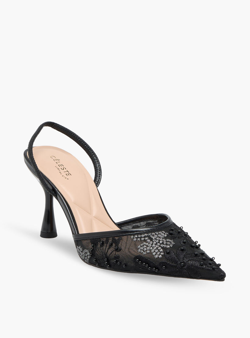 حذاء ميول نسائي بكعب رفيع من سيلست-women-shoes-heels-image-2