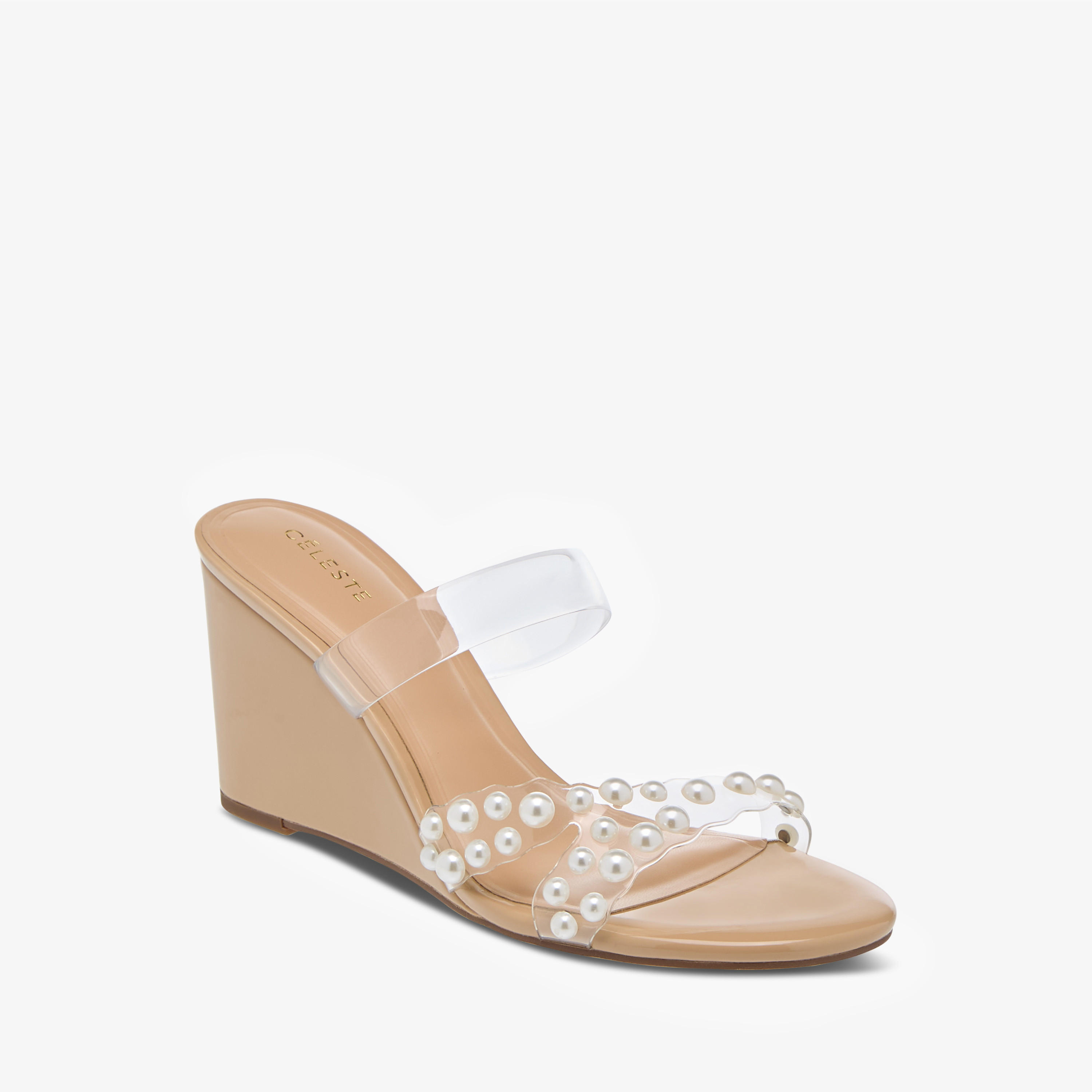 Celeste Women's Wedge Sandals with Slip On Closure-women-shoes-sandals-heeled-image-2