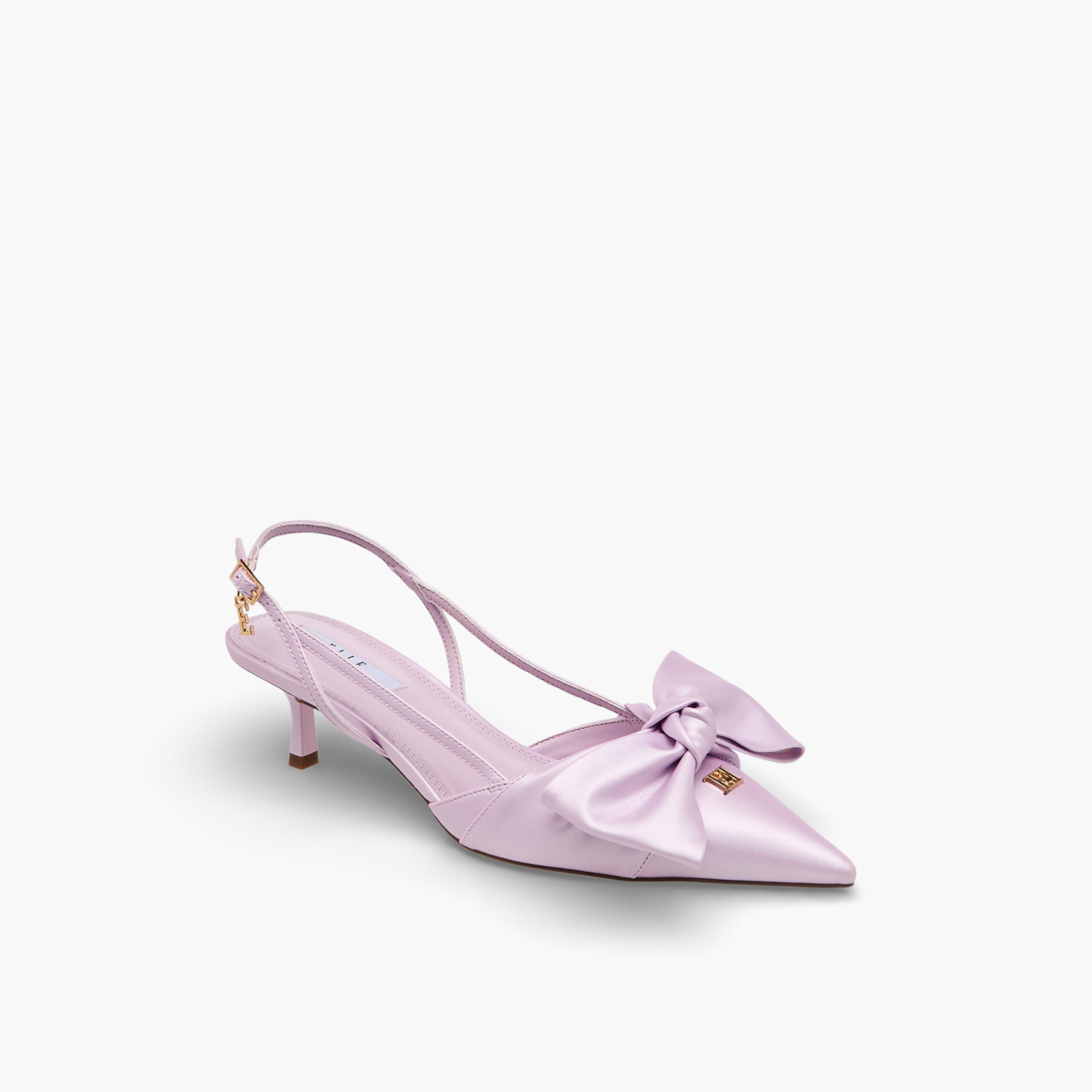 Elle Women Kitten Heel Backstrap Shoes-women-shoes-heels-image-2