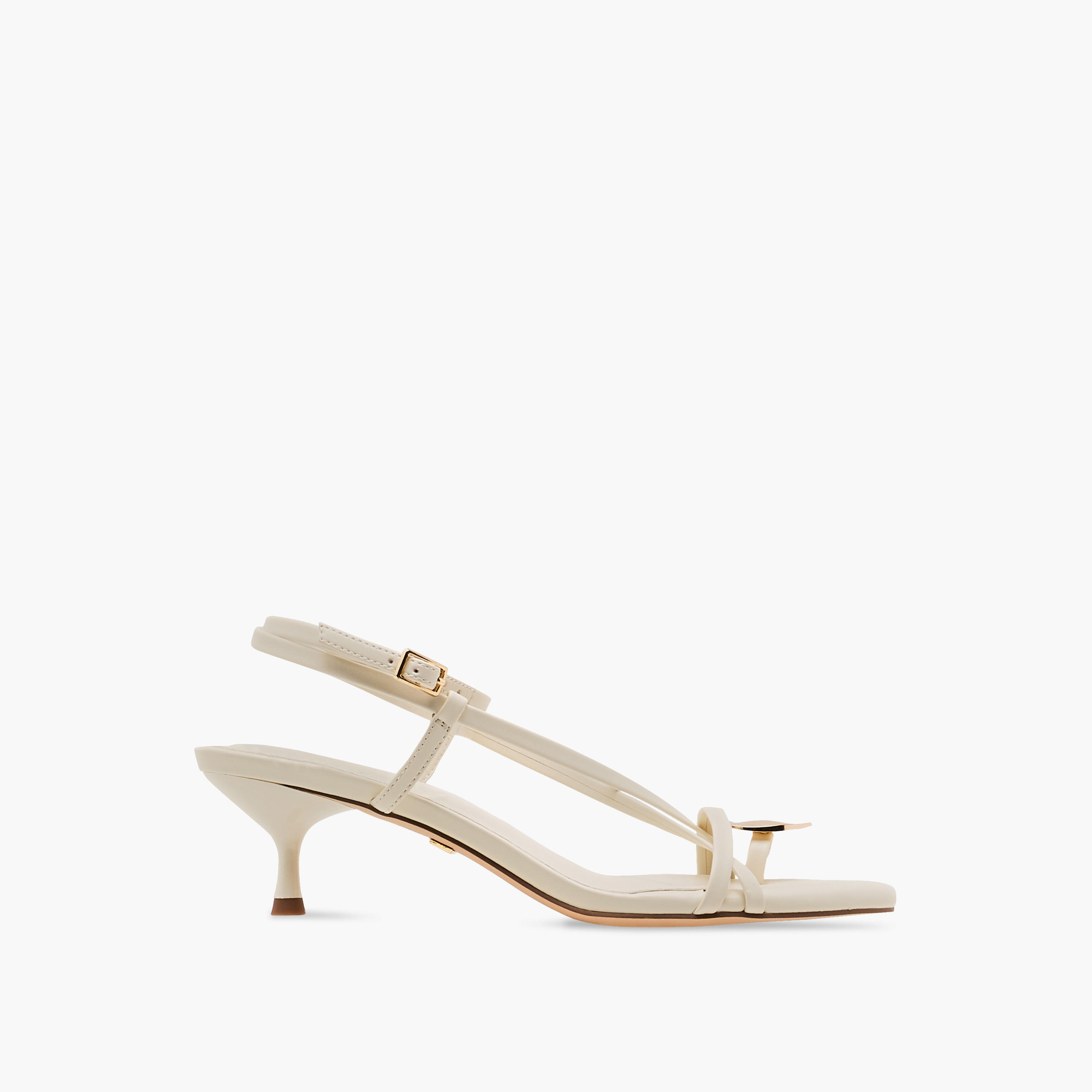 Celeste Women's Solid Slingback Sandals with Kitten Heels and Buckle Closure-women-shoes-sandals-heeled-image-3