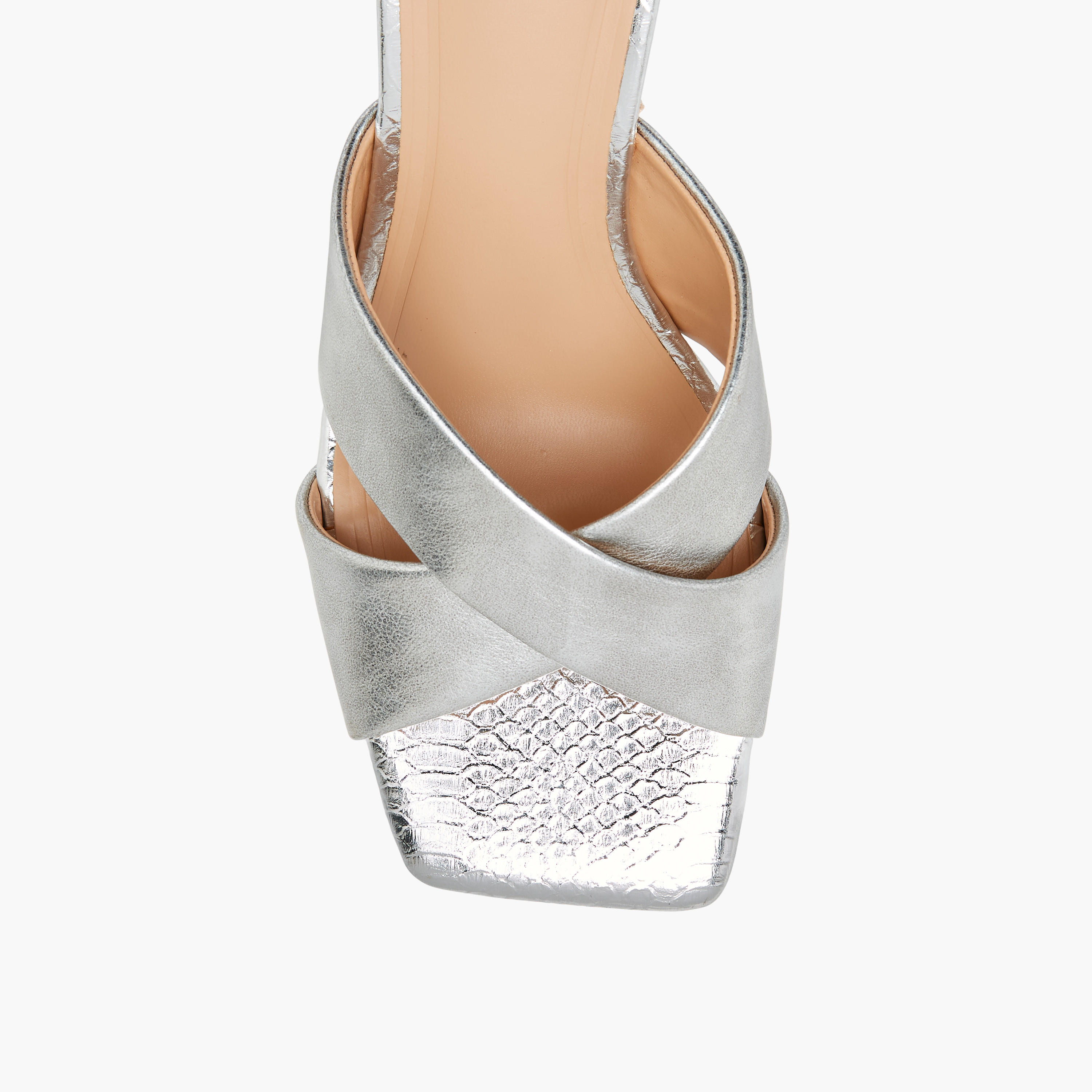 Celeste Women's Embellished Slip-On Cross Strap Sandals with Stiletto Heels-women-shoes-sandals-heeled-image-4