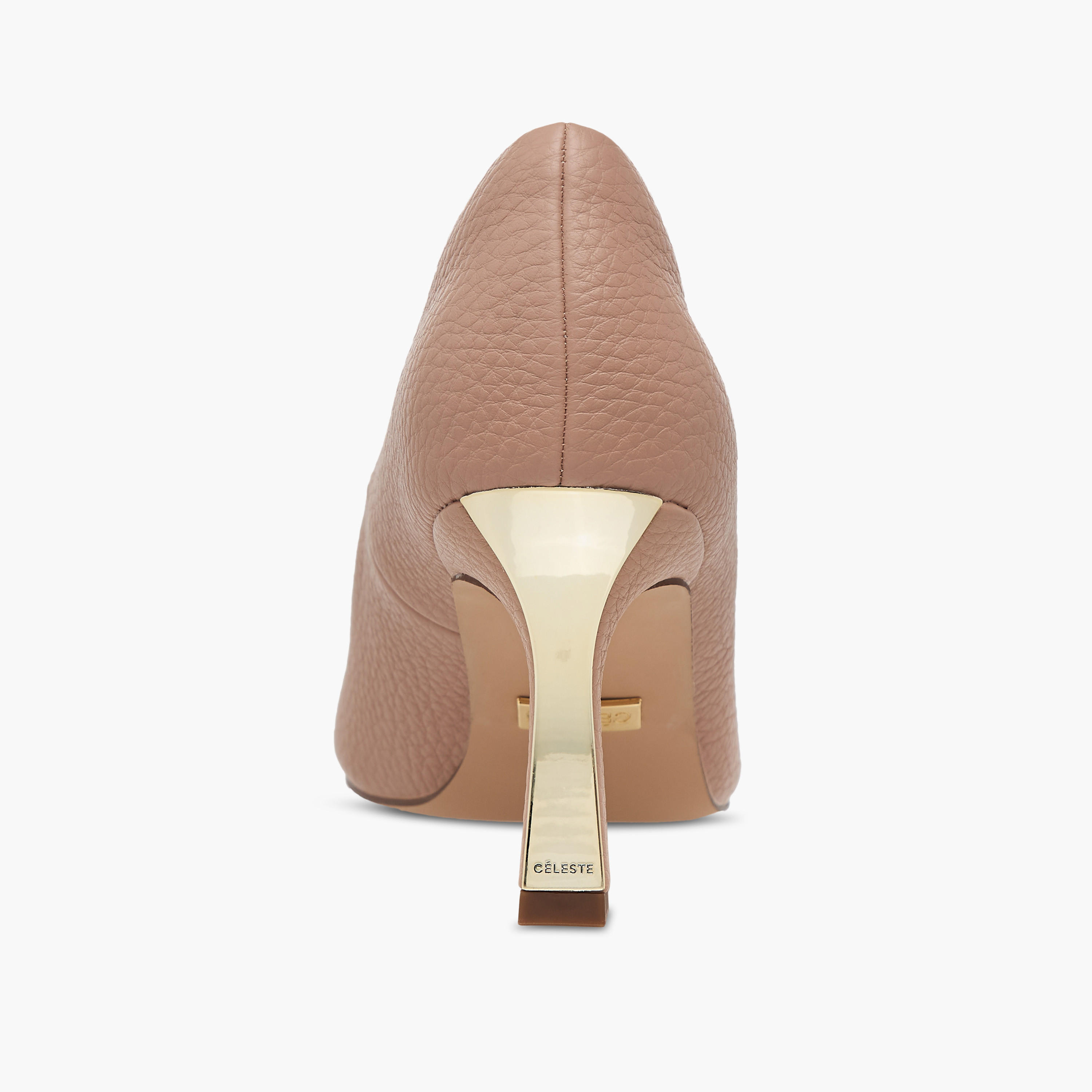 Celeste Women's Textured Pointed Toe Pumps with Stiletto Heels-women-shoes-heels-image-5