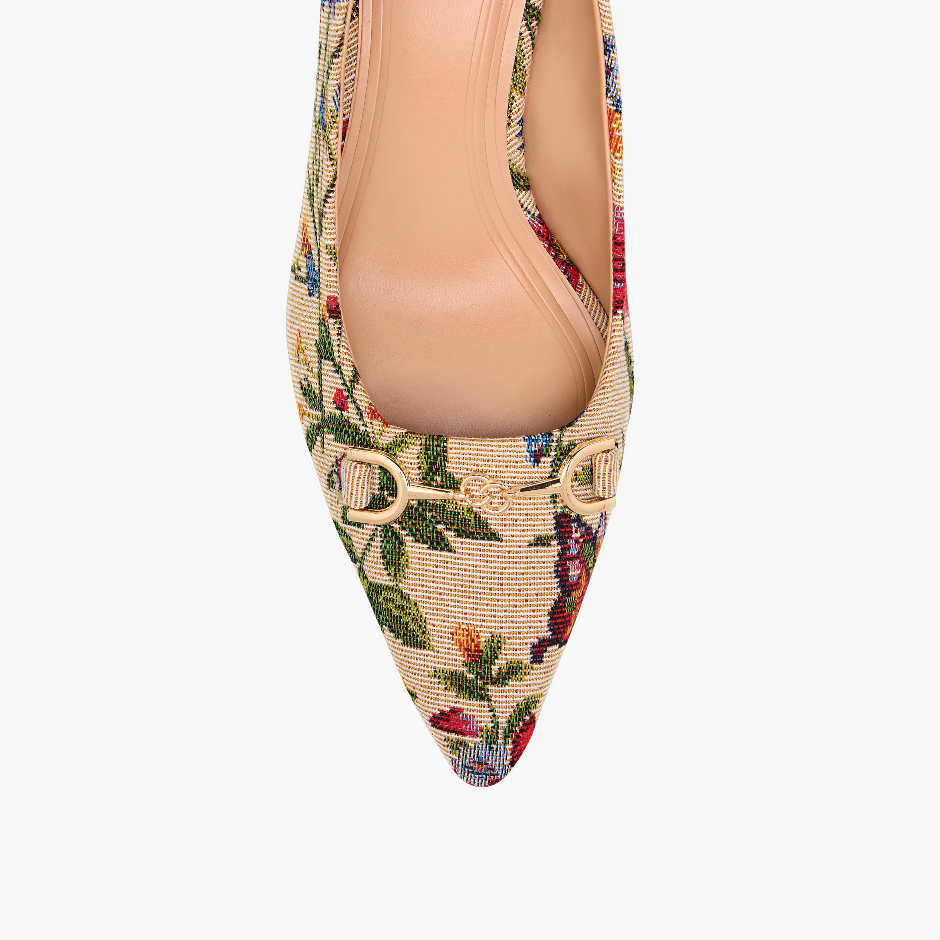 Celeste Women's Floral Print Slip-On Pumps with Stiletto Heels-women-shoes-heels-image-4
