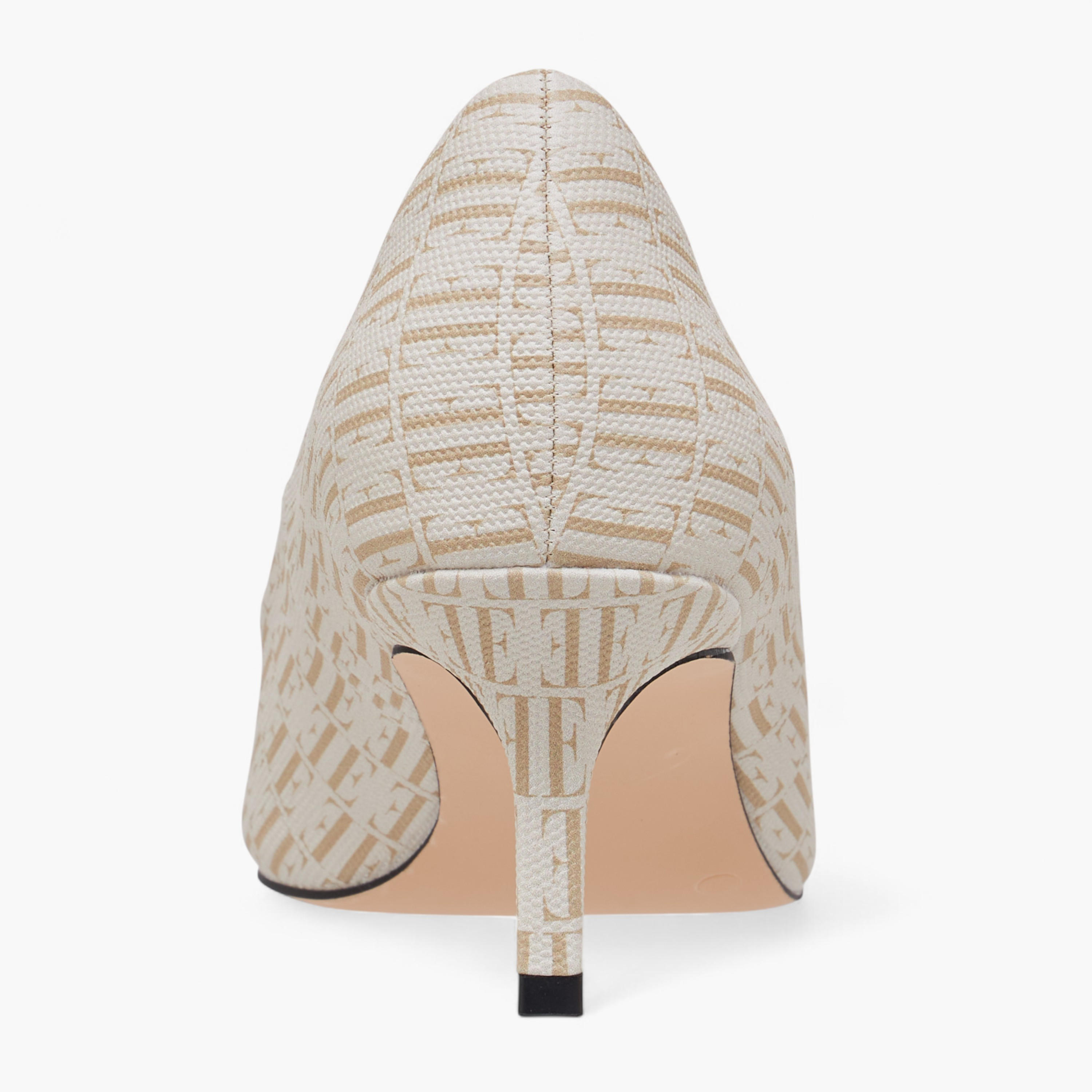 Elle Women's Monogram Print Slip-On Pumps with Kitten Heels-women-shoes-heels-image-6