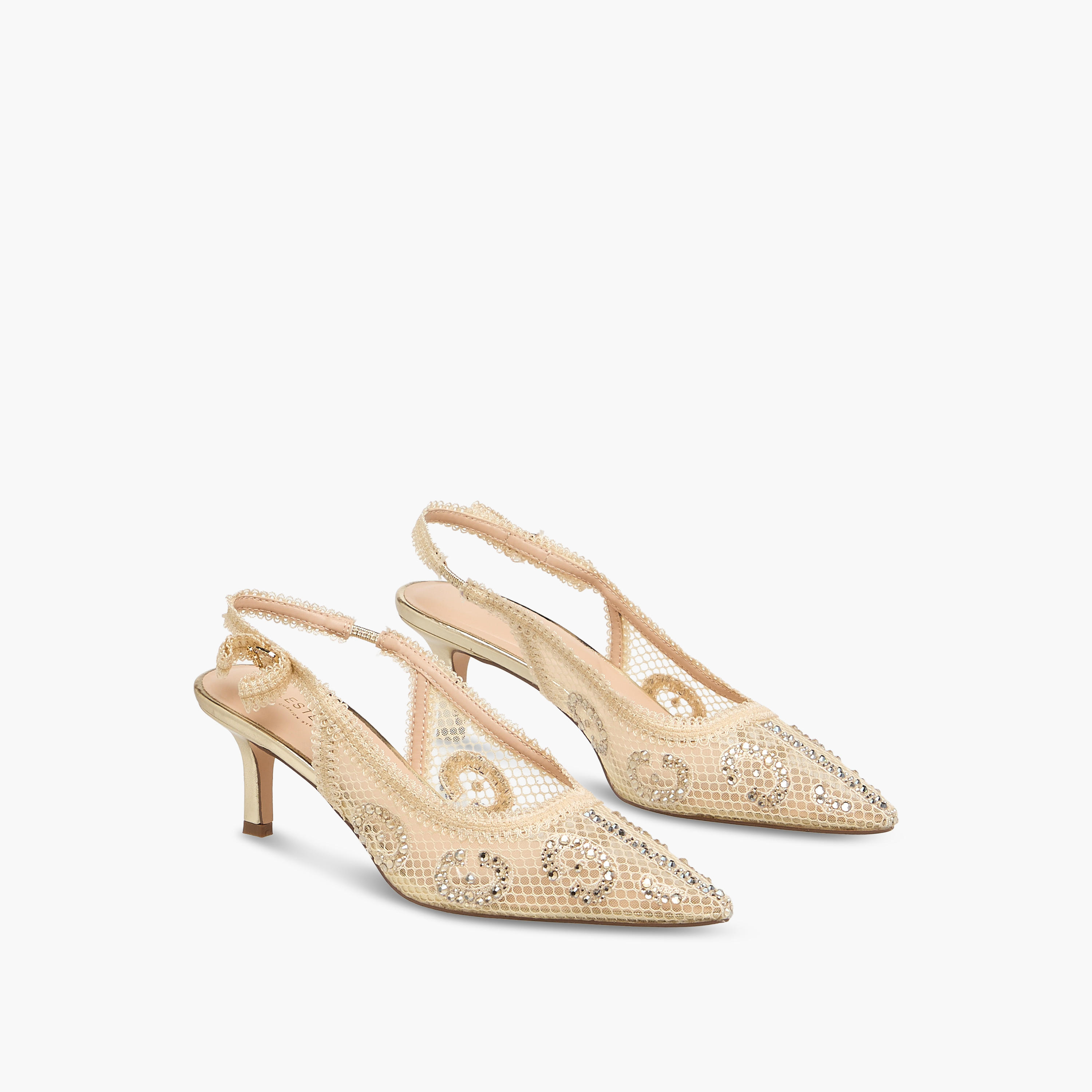 Celeste Women Embellished Kitten Heel Slingback Shoes-women-shoes-heels-image-1