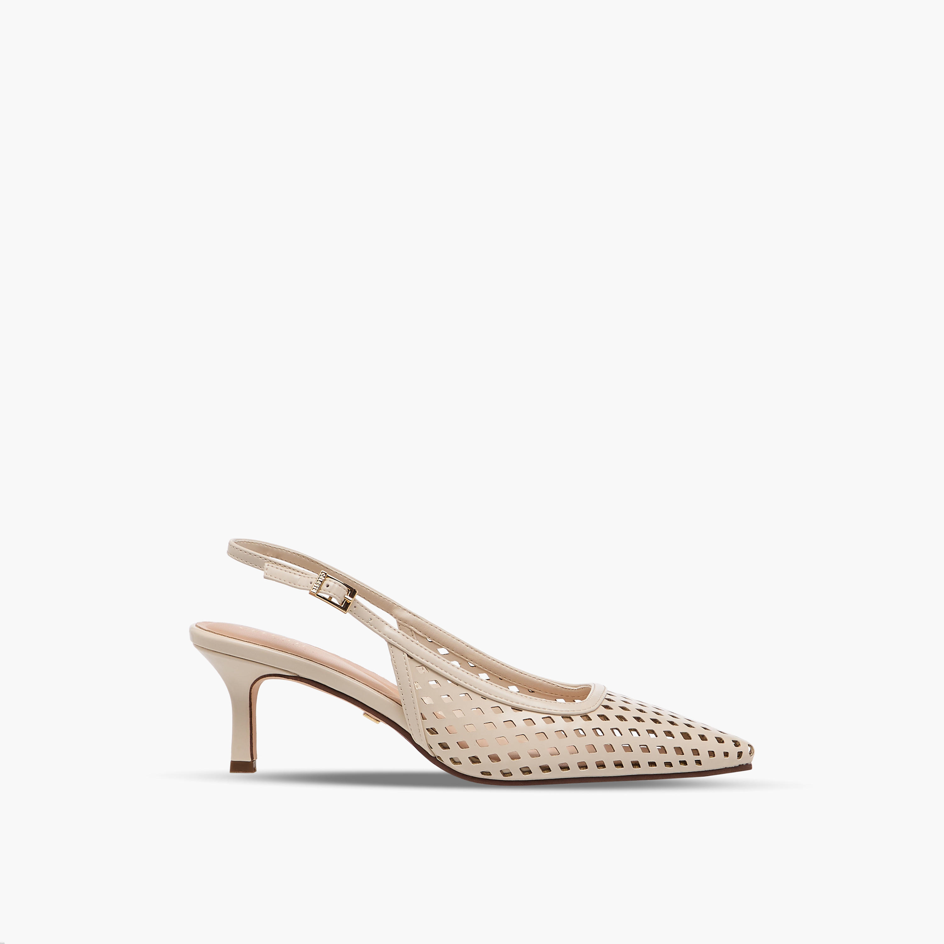 Celeste Women Laser Cut Detail Kitten Heel Slingback Shoes-women-shoes-heels-image-3