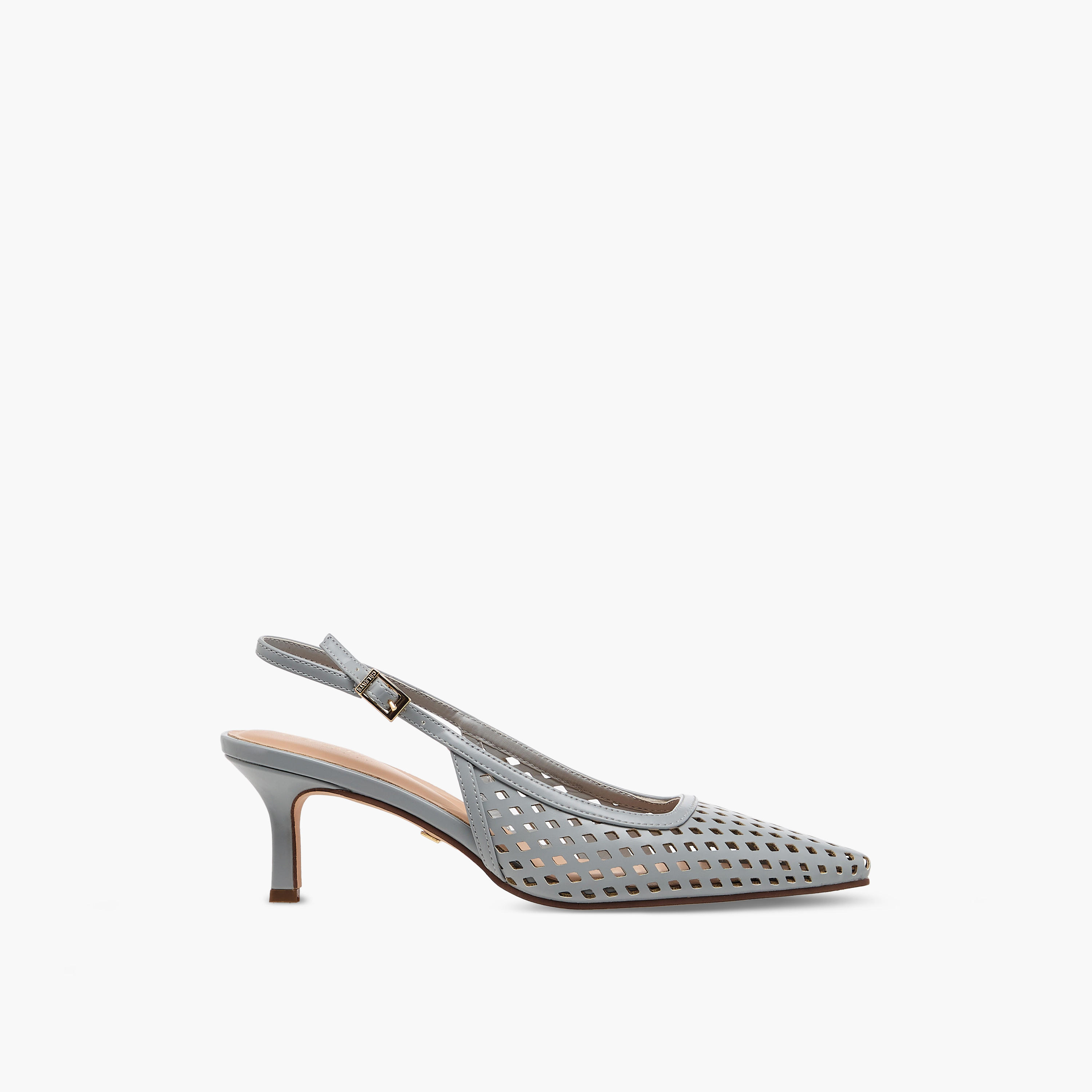 Celeste Women Laser Cut Detail Kitten Heel Slingback Shoes-women-shoes-heels-image-3
