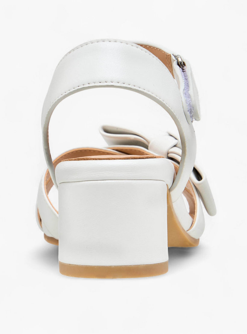 صندل بفيونكة وكعب سميك وشريط إغلاق لاصق للبنات من بابلوسكي-girls-shoes-sandals-image-5