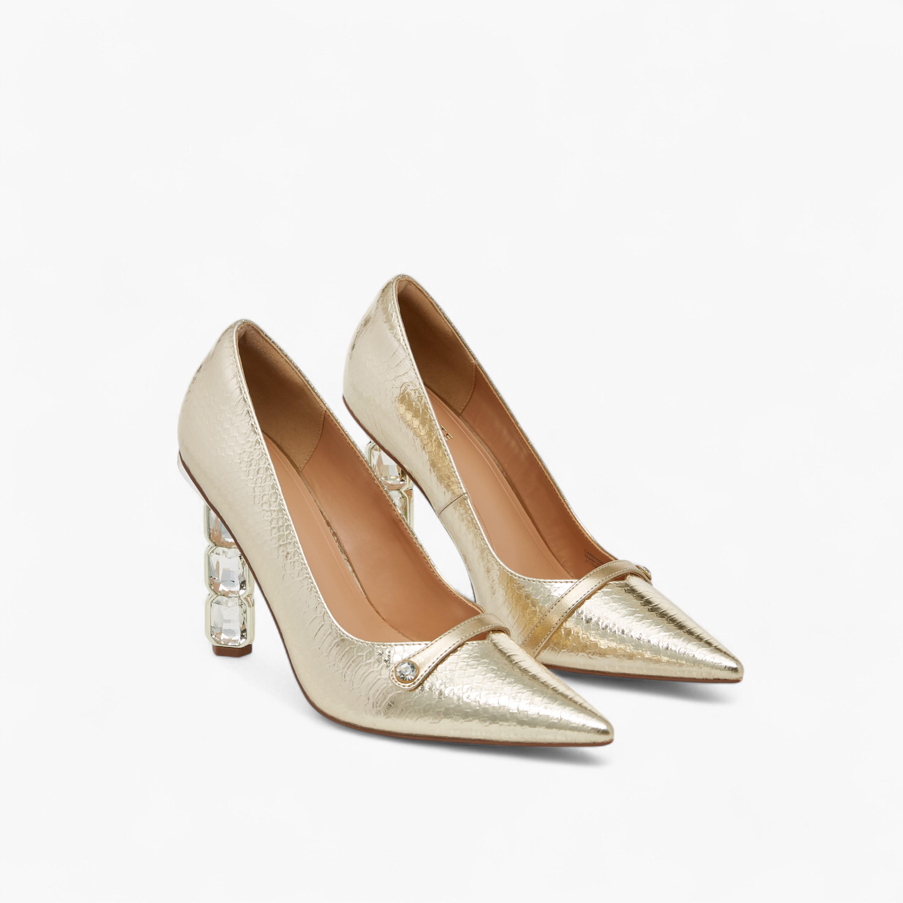 Celeste Women's Pointed Toe Slip-On Pumps with Stiletto Heels-women-shoes-heels-image-1