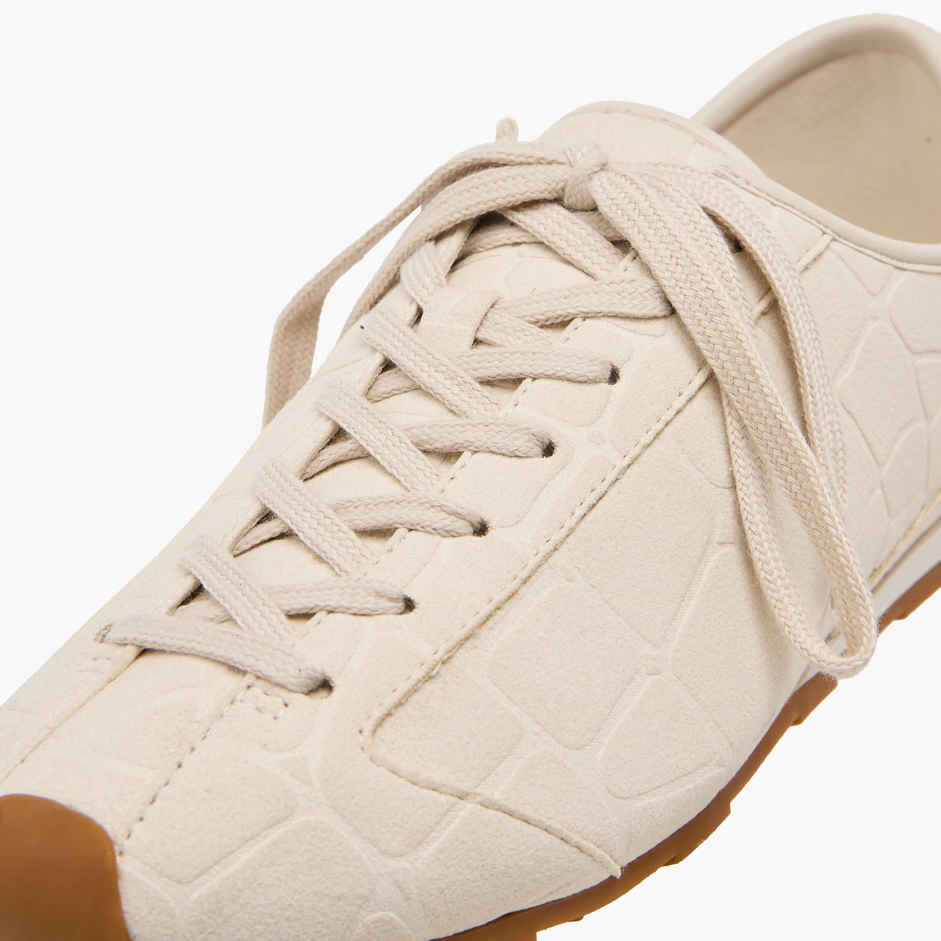 Celeste Women Textured Lace-Up Ankle Sneakers-women-shoes-sneakers-image-4
