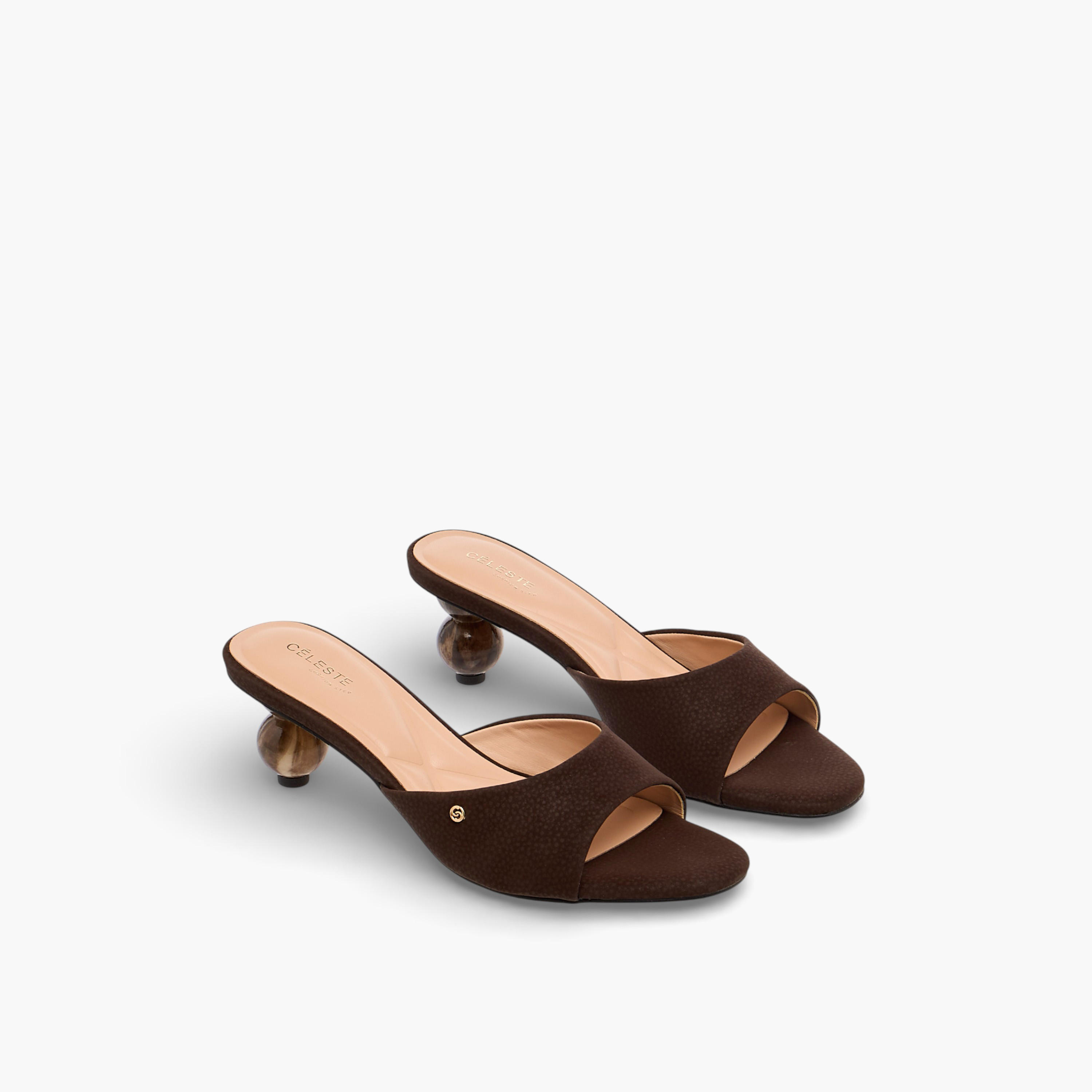 Celeste Women Stylised Spherical Heel Sandals-women-shoes-sandals-heeled-image-1