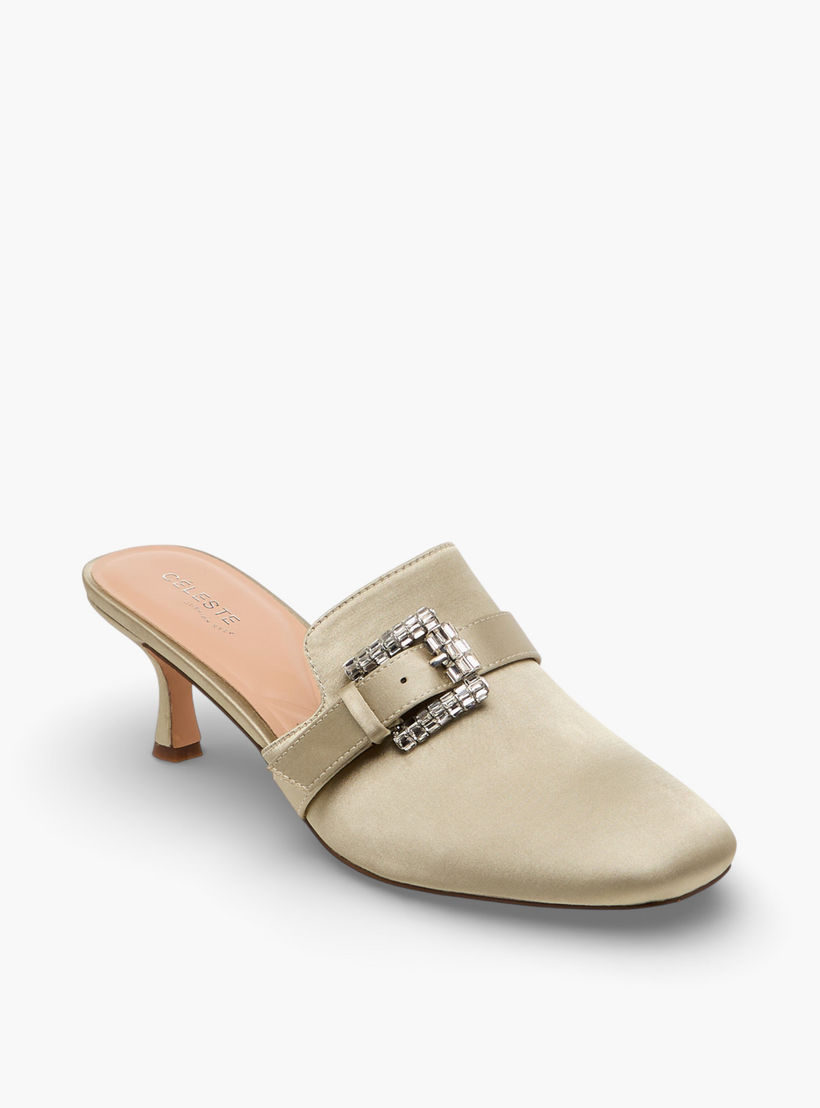 Celeste Women Buckle Detail Stiletto Heel Mules-women-shoes-heels-image-2