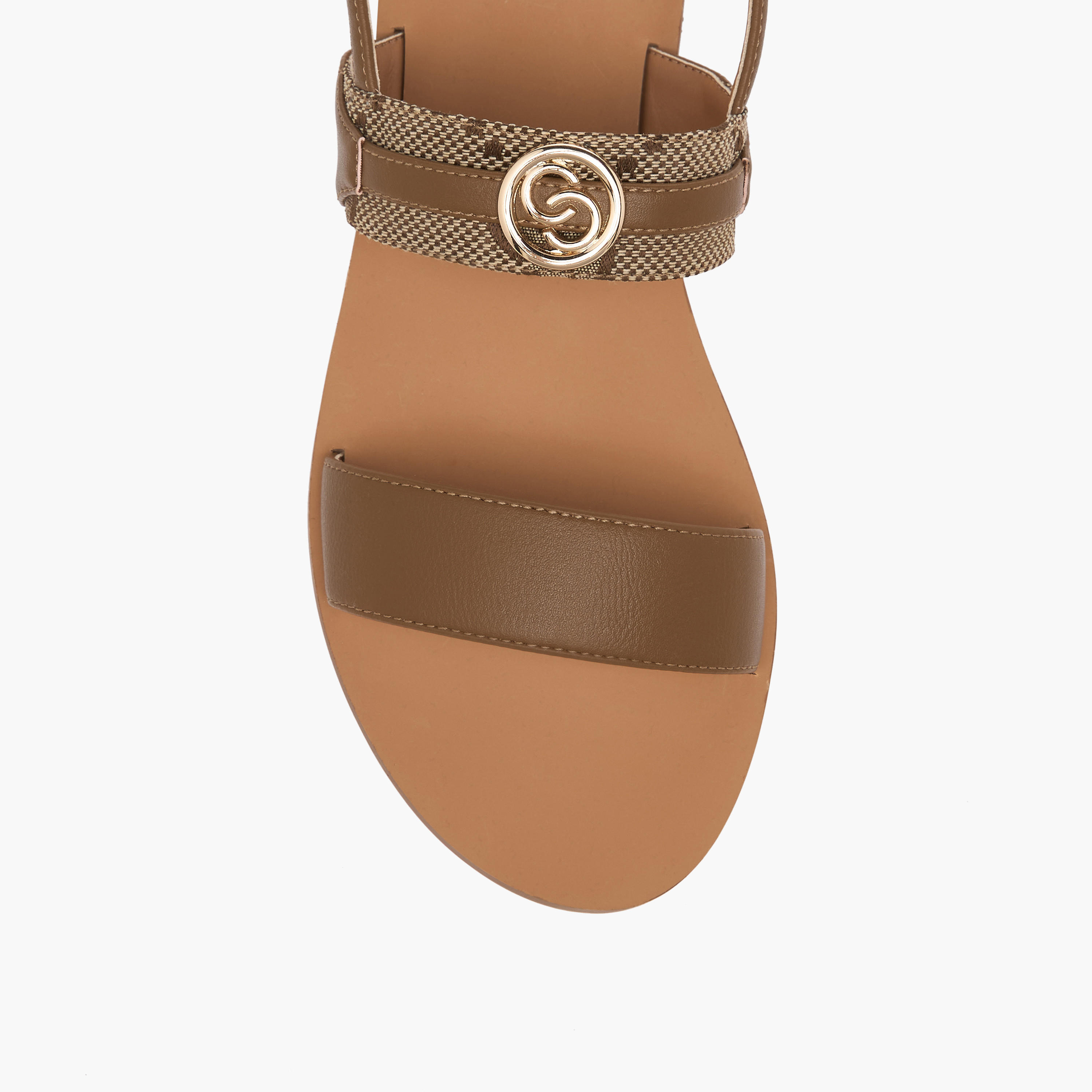 Celeste Women Printed Buckle Closure Sandals-women-shoes-flats-sandals-image-4