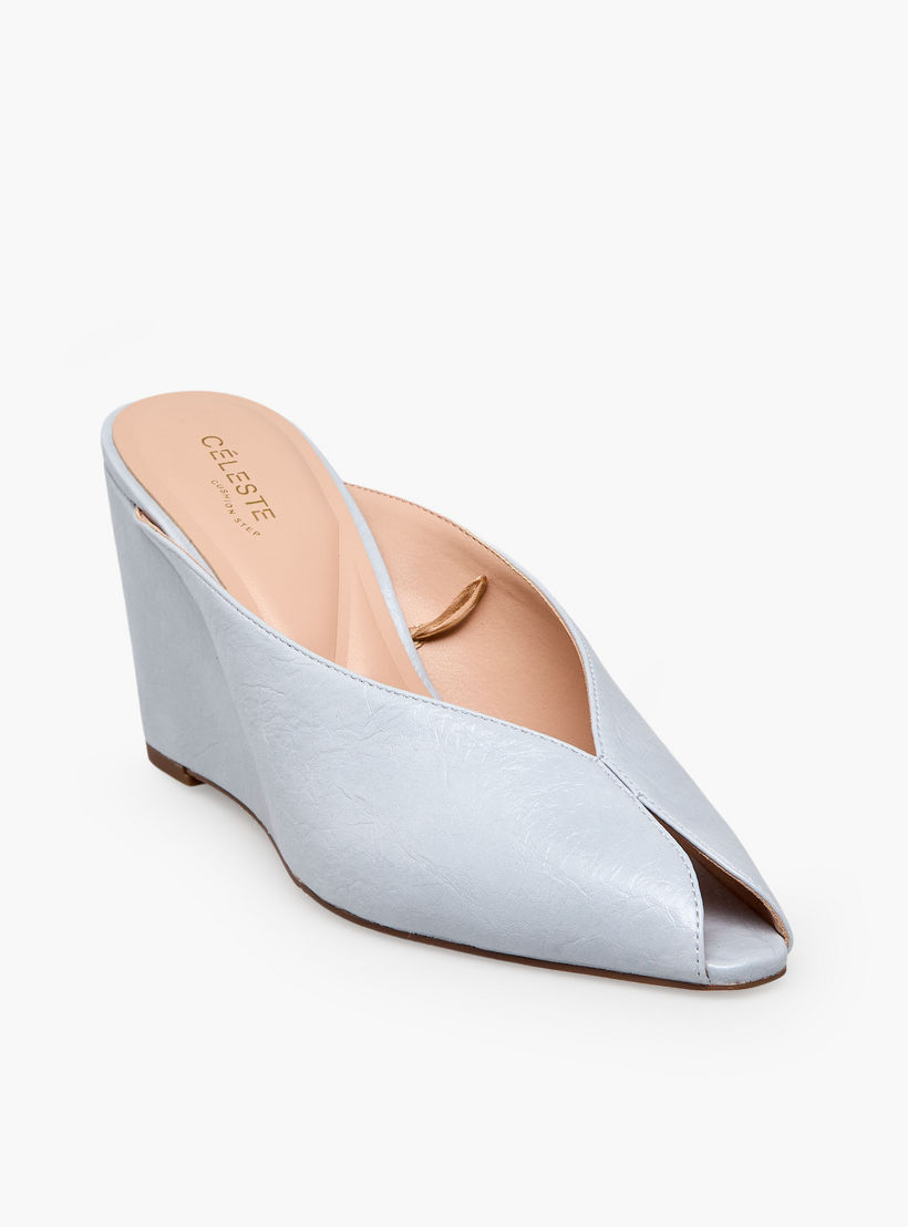 Celeste Women Crinkle Textured Wedge Heel Shoes-women-shoes-heels-image-2